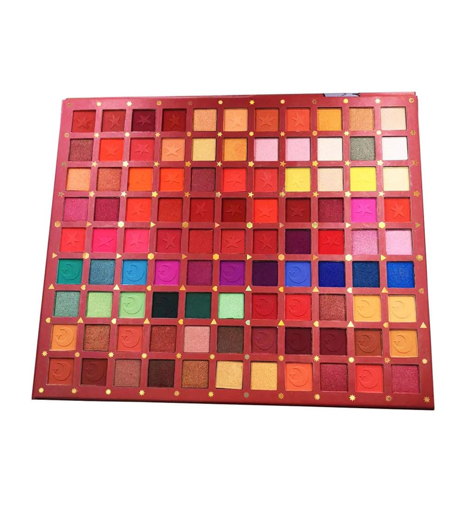 99 Colors Eyeshadow Palette - Matte Glitter Rainbow Eyeshadows - Pigmented Waterproof Makeup - Buy Online on GoSupps.com
