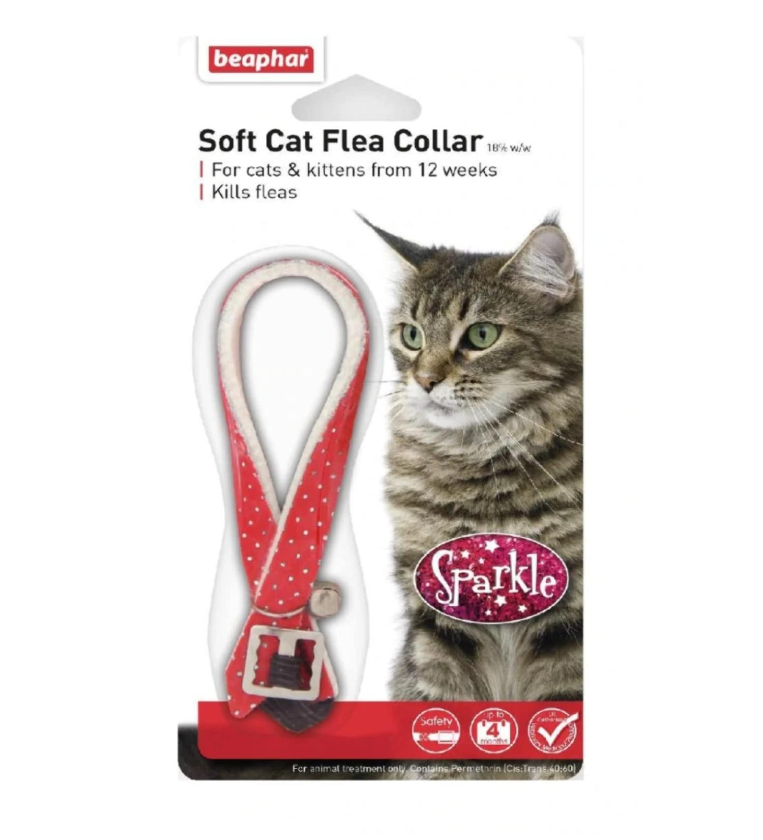 Beaphar Soft Cat Flea Collar Sparkle