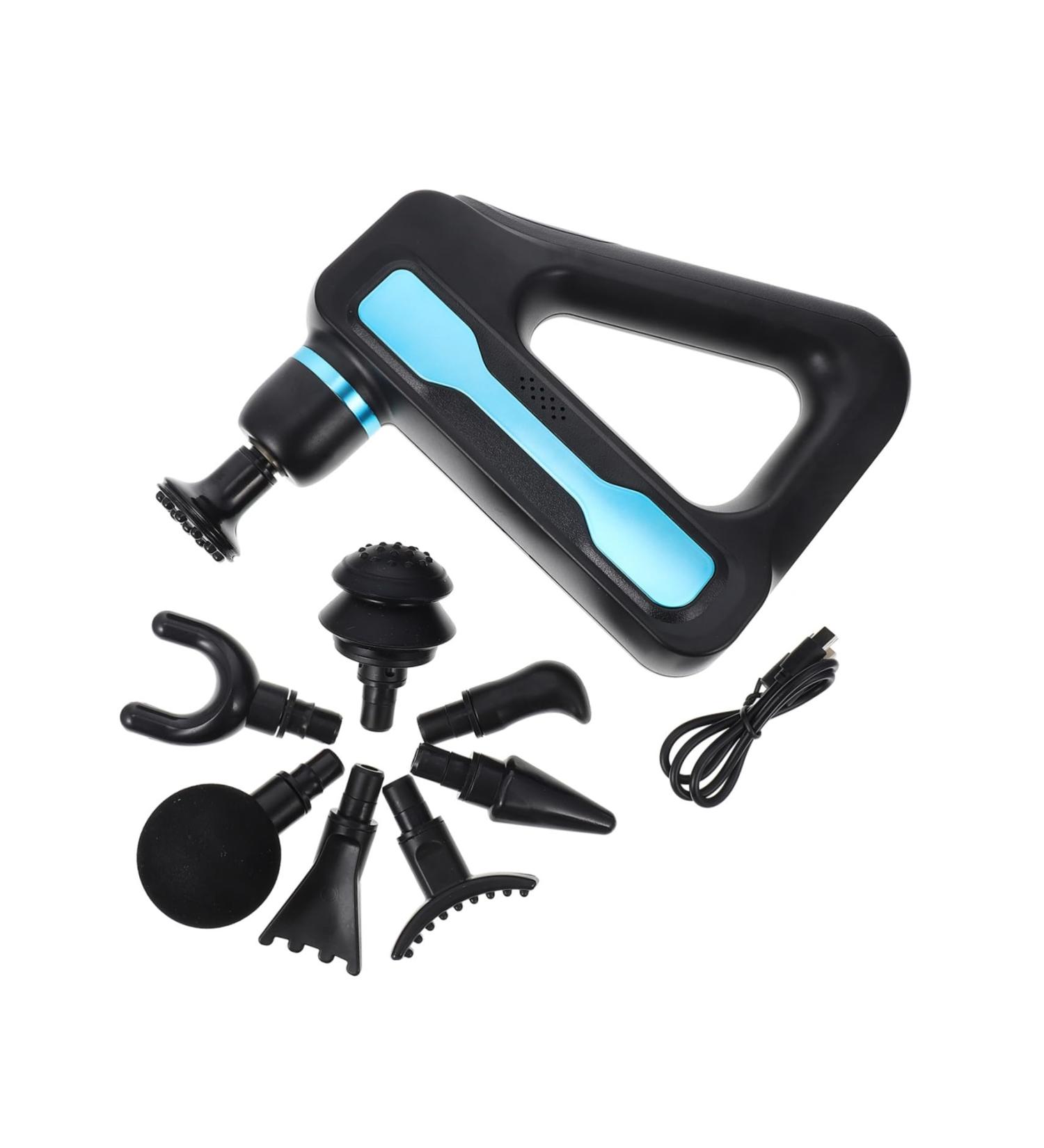 Frcolor Triangular Portable Deep Muscle Massager - Percussion Massage Device for Body Relaxation & Fitness | International Shipping - Buy Online on GoSupps.com