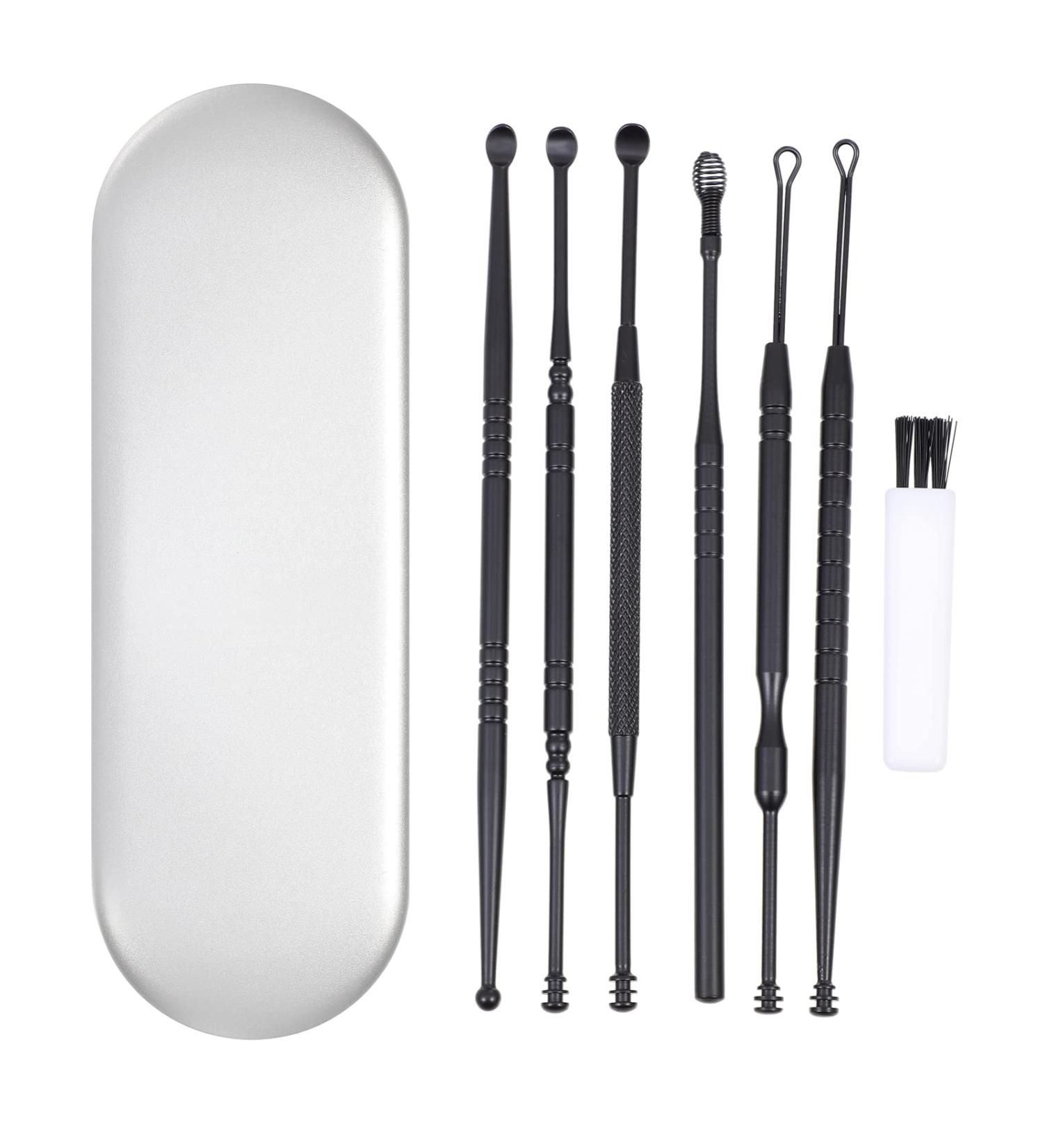 Buy Ear Picks Set - Effective Ear Wax Removal Tools & Ear Cleaning Scoops for Home & Outdoor Use - Durable & Easy to Use - Buy Online on GoSupps.com