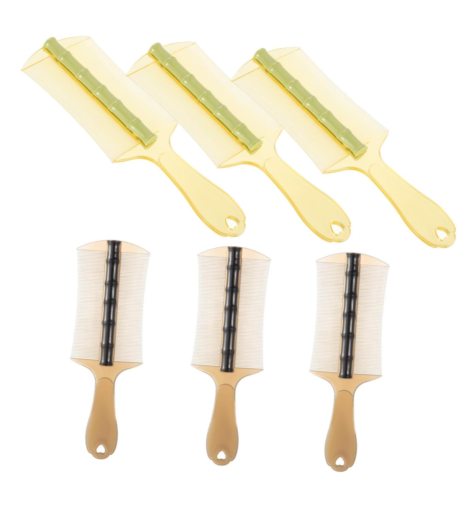 VALICLUD 6pi ces Peigne Anti-poux Et Pellicules Dents Super Denses Double Face Avec Manche Long Ergonomique Pour Cheveux Fins Gar on Fille Adultes Chiens Et Chats Plastique Robuste Noir Et - Buy Online on GoSupps.com