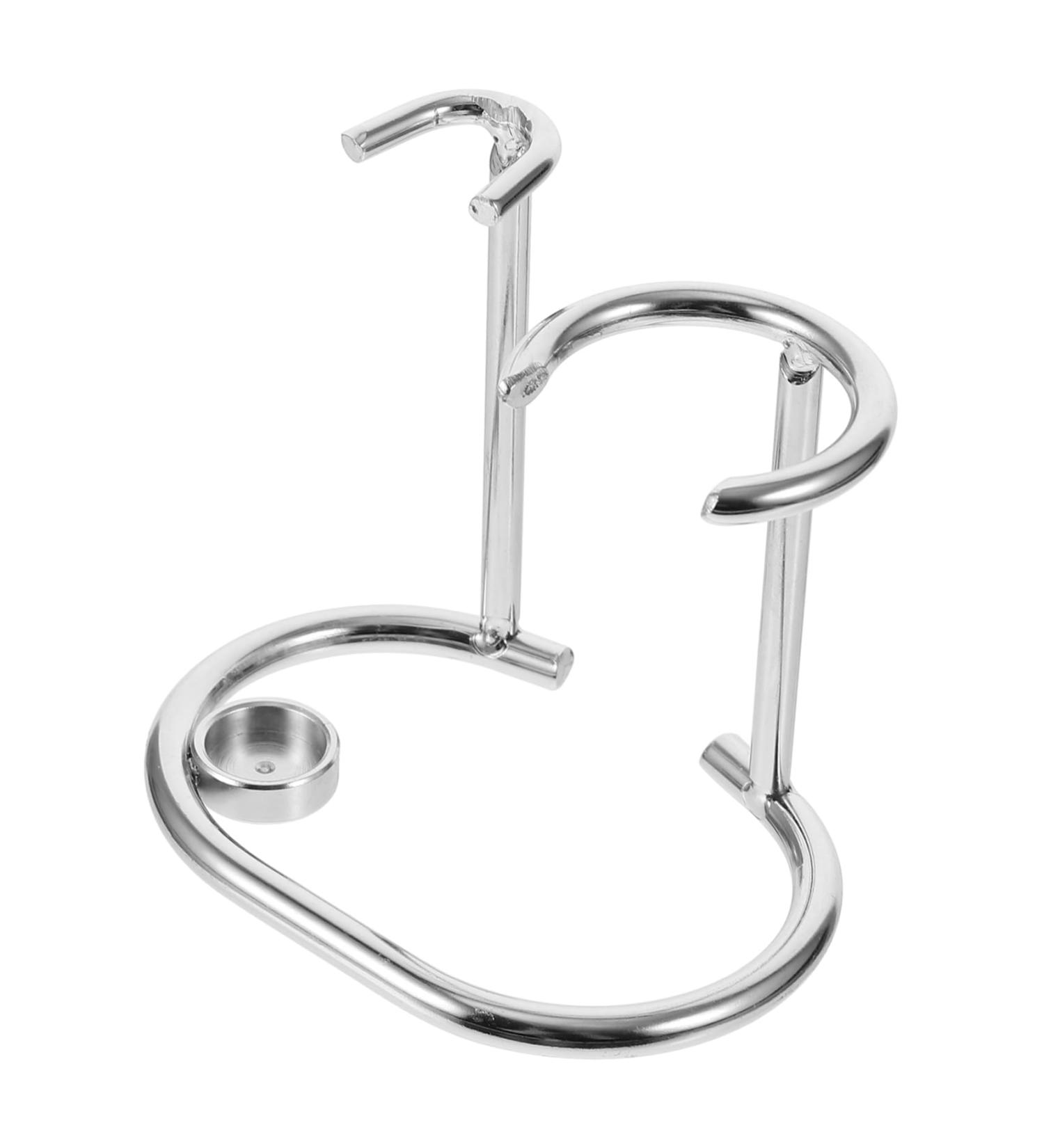 Doitool Men's Razor Holder & Organizer - Premium Wooden Shaving Stand & Kit for a Neat Shave Experience - Buy Online on GoSupps.com