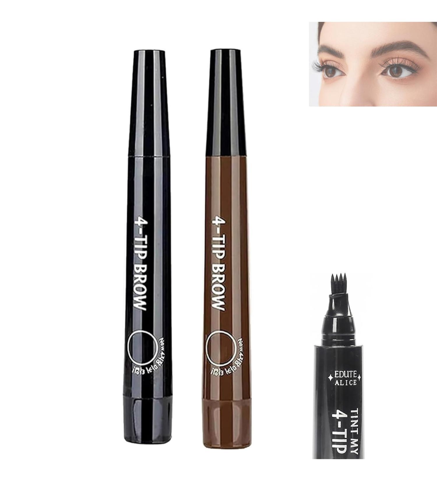 Lightsbetter Waterproof Brow Pen Tint My 4 Tip Brow Waterproof Lightsbetter Eyebrow Precisely My Brow Pencil Natural Precise 4 Point Eyebrow Pencil (02+05) - Buy Online on GoSupps.com