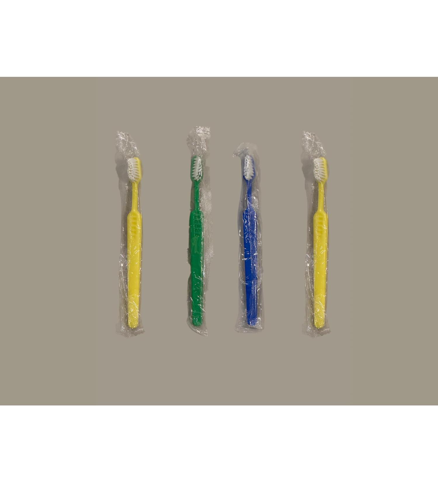 Ultra Soft Kids Toothbrush Extra Gentle Bristles (4 Pack) Colors Vary Individually Packaged Various