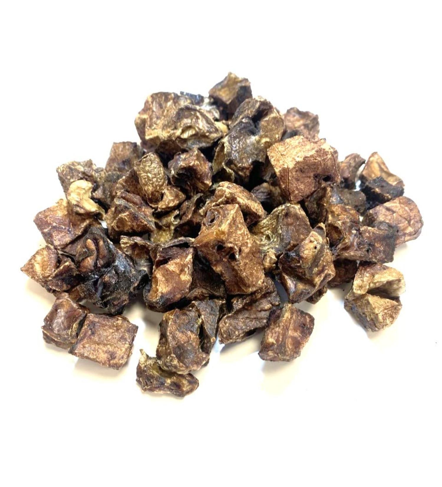 Premium Small Puffed Jerky Cubes 1kg - Natural Dried Lung Dog Treats for Training - LOS - Buy Online on GoSupps.com