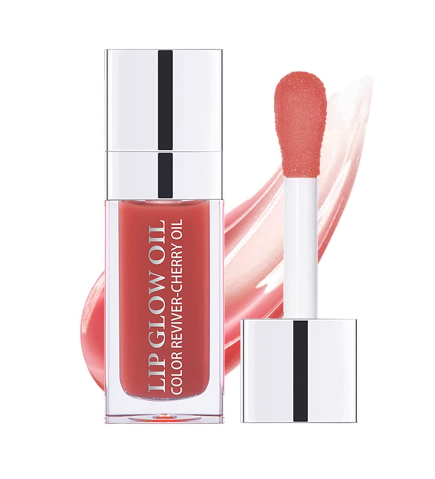 Plumping Lip Oil - Hydrating Lip Glow Balm & Long-Lasting Tinted Lip Care for Dry Lips | International Shipping - Buy Online on GoSupps.com