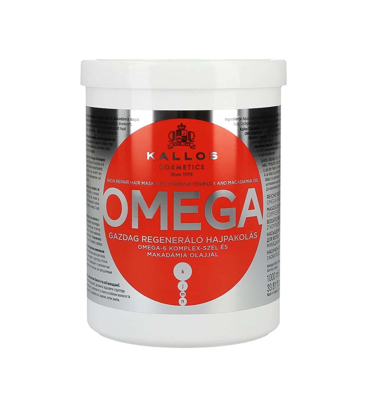 HAIR MASK WITH OMEGA 6 AND MACADAMIA OIL