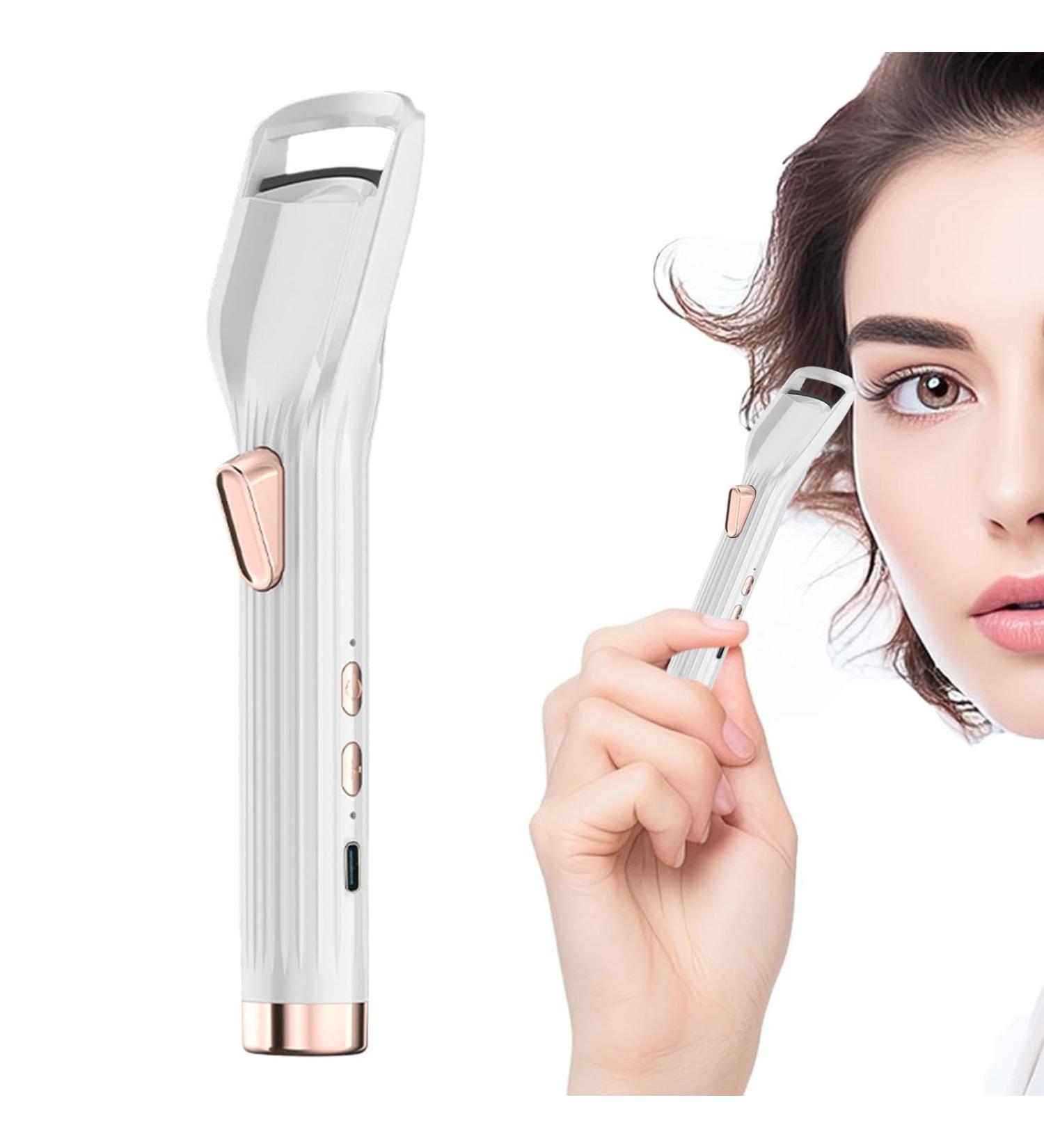 Heated Eyelash Curler Rechargeable Lash Styler Lash for Eyelash Styling | Eyelash Curling Heater for Outgoing Working Dates Daily Commutes With Fan - Buy Online on GoSupps.com
