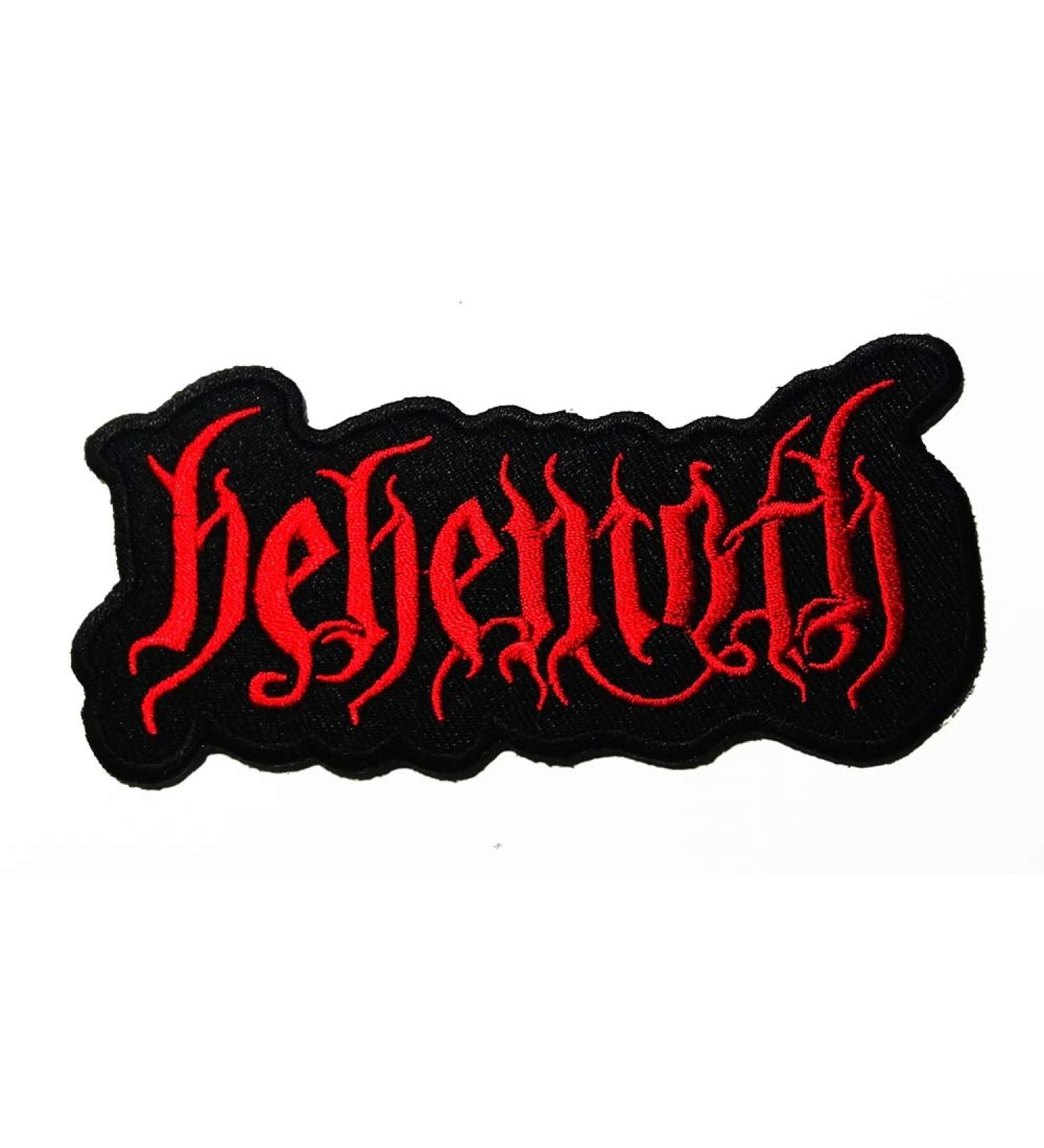 Music B Blackened Death Metal Death Metal Black Metal Band Music Logo Patch Embroidered Sew Iron On Patches Badge Bags Hat Jeans Shoes T-Shirt Applique