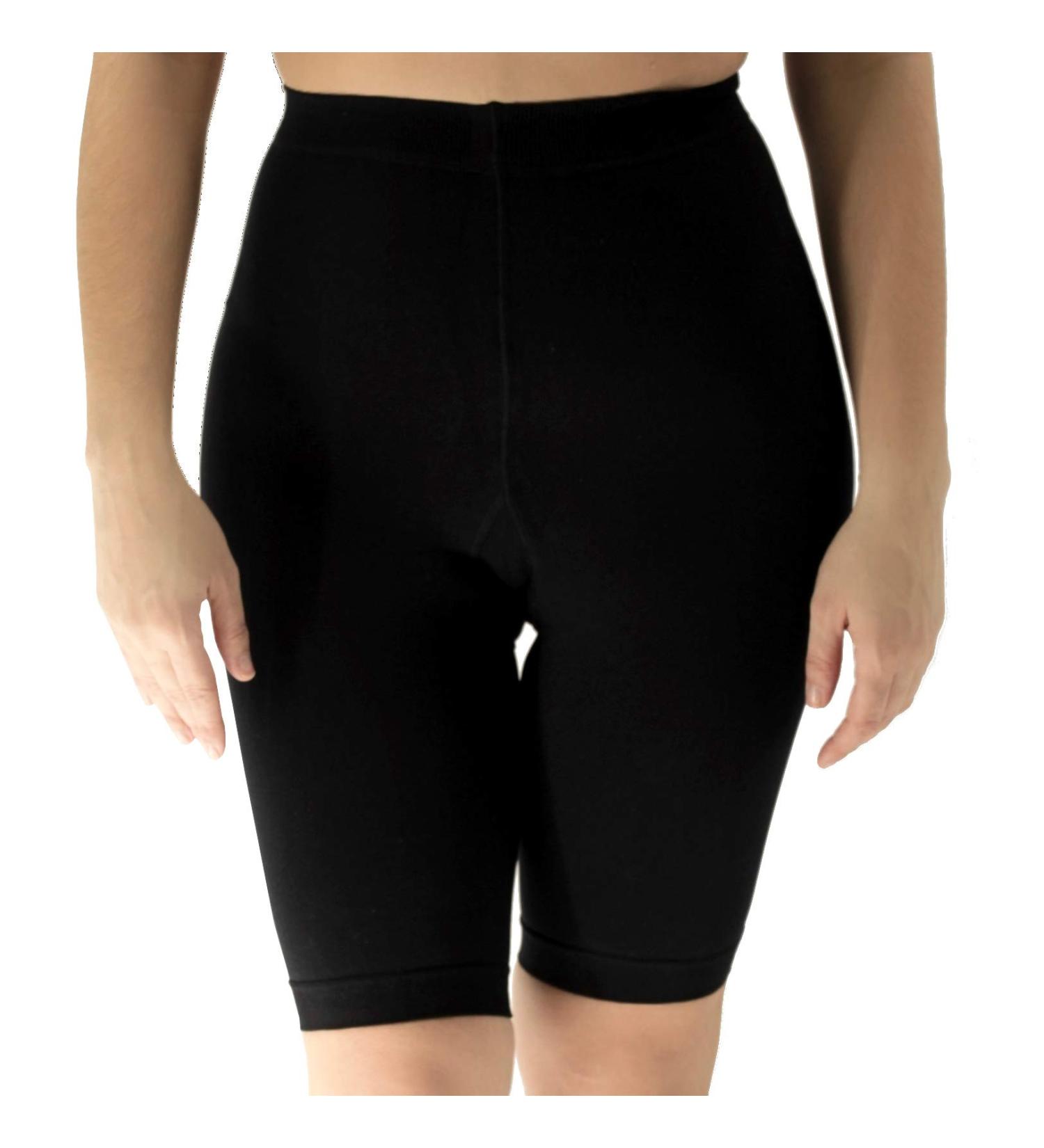 Medical Grade Compression Shorts for Hip Flexor, Hernia & Groin Injuries - XXX-Large Black 20-30mmHg Support - Buy Online on GoSupps.com