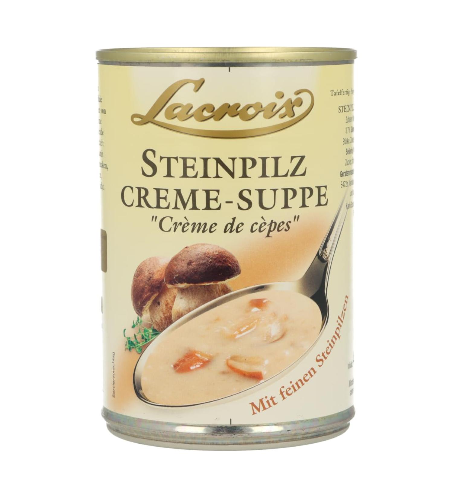 Buy Lacroix Pine Mushroom Cream Soup 400ml - Gourmet International Shipping Available - Buy Online on GoSupps.com