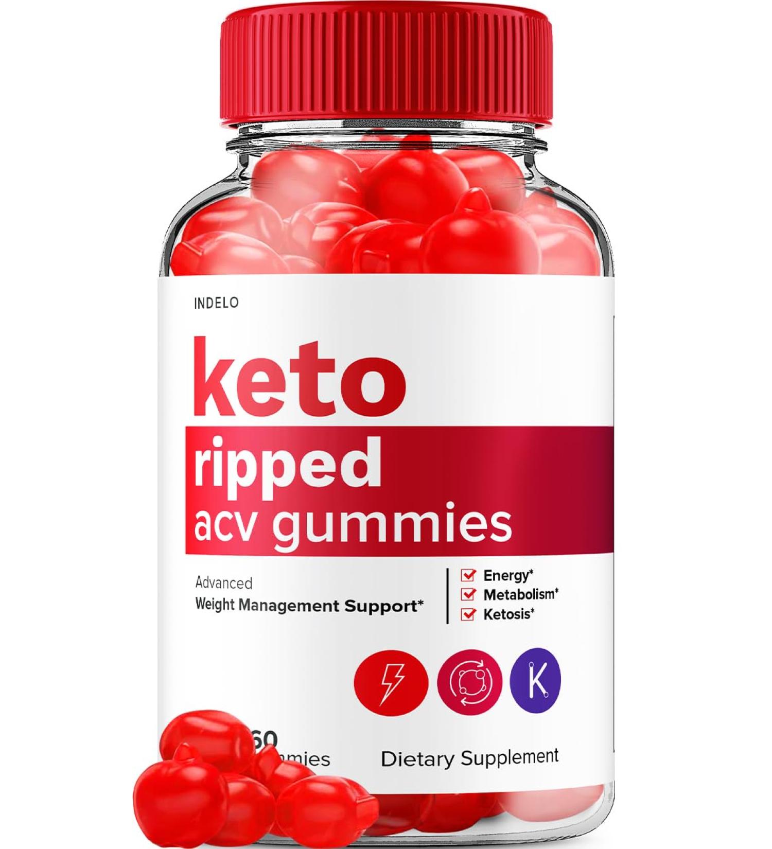 Keto Ripped ACV Gummies - Advanced Ripped Keto + ACV Weight Management Gummies Apple Cider Vinegar Ripped ACV Gummies Dietary Supplement Reviews Extra Strength (60 Gummies) - Buy Online on GoSupps.com