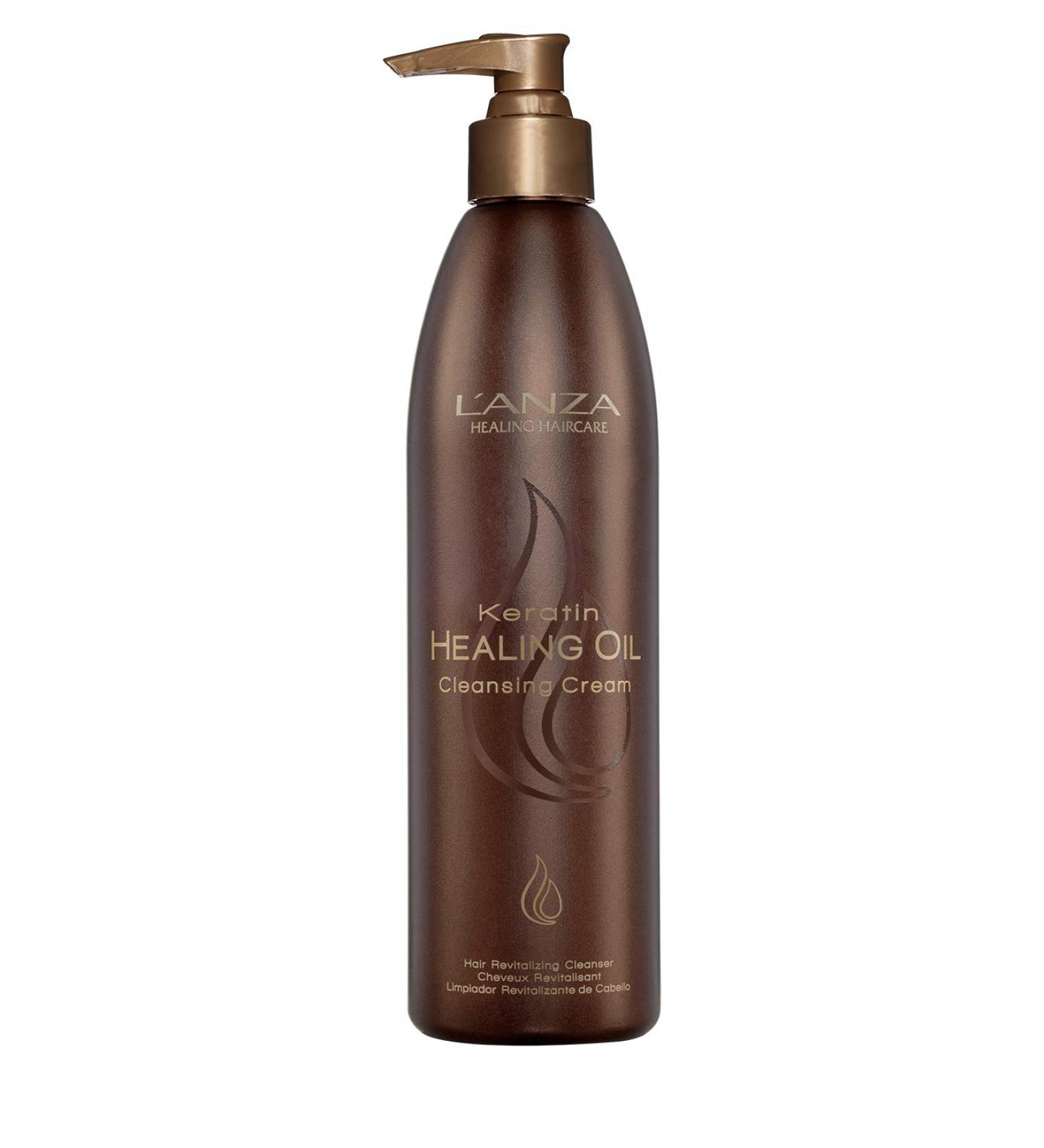 L'ANZA Keratin Healing Oil Cleansing Cream 300 ml - Buy Online on GoSupps.com