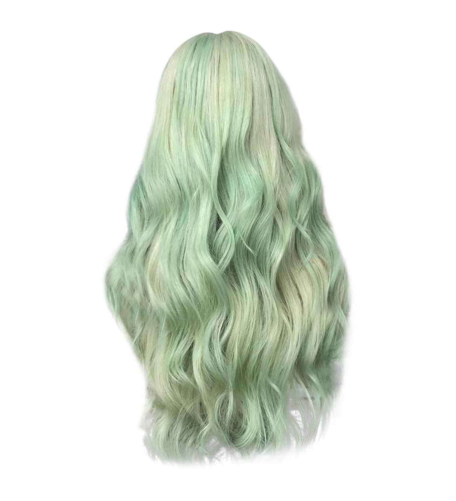 Colorful Long Wavy Wig for Women | Anime Cosplay - Human Hair & Brazilian Synthetic Options - Buy Online on GoSupps.com
