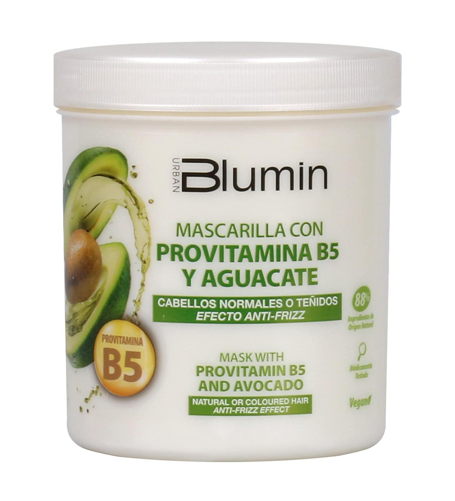 Blumin Anti-Frizz Hair Mask with Avocado & Provitamin B5 700ml for Normal & Coloured Hair | Shop Internationally - Buy Online on GoSupps.com