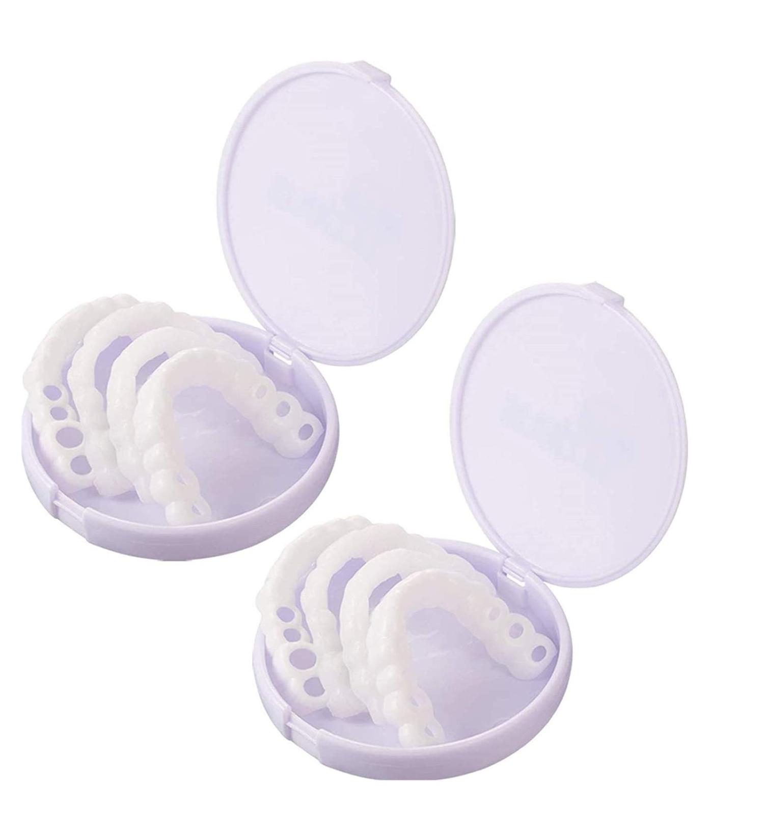 JJEIGVJ Pair Lower Teeth Cosmetic Cover - Teeth Whitening & Comfortable Smile for Men & Women | International Shipping Available - Buy Online on GoSupps.com