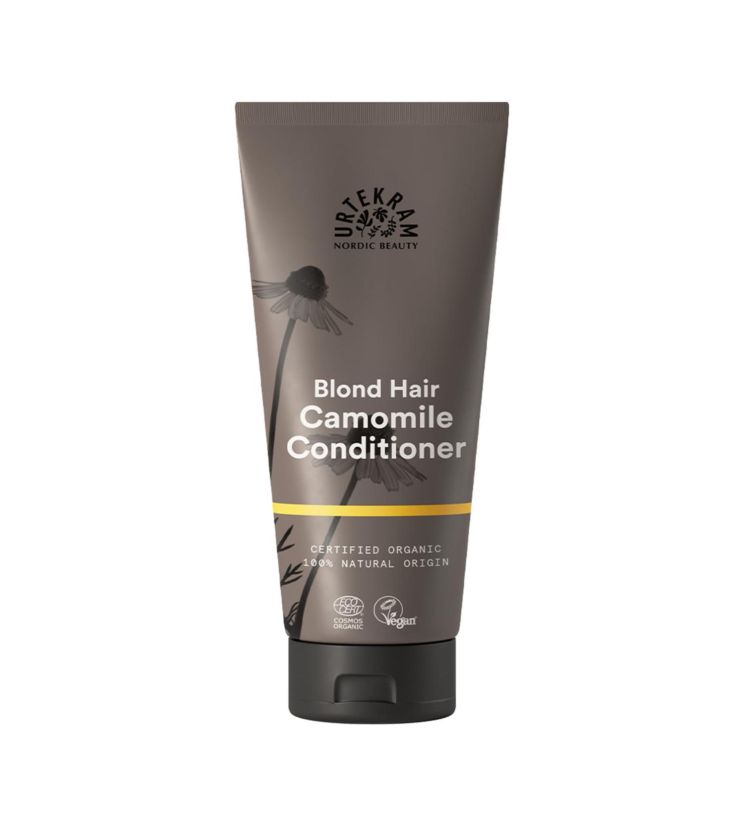 Urtekram Chamomile Conditioner - Organic Conditioner for Blonde Hair 180 ml | Best Natural Hair Care - Buy Online on GoSupps.com