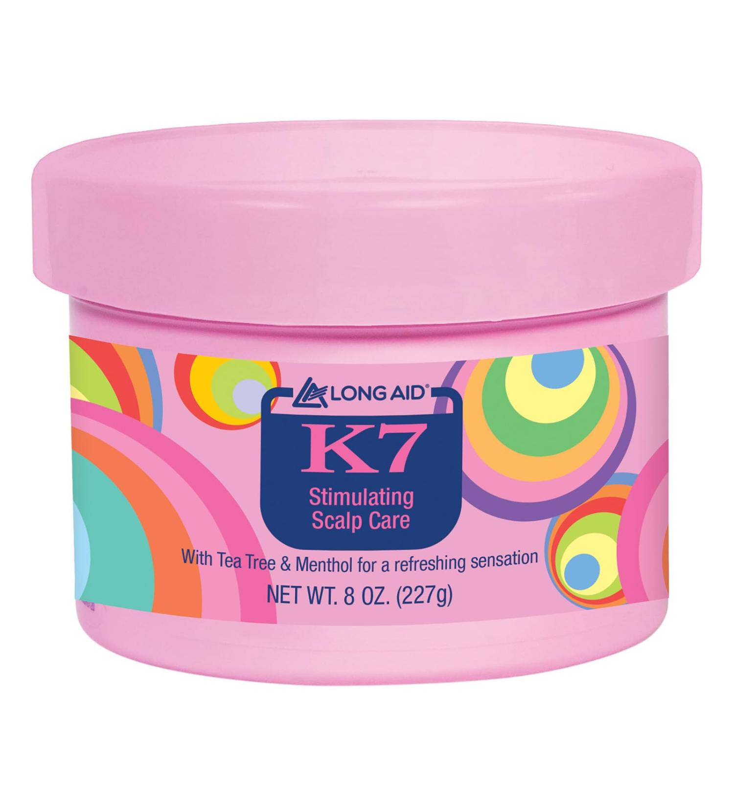 Buy AmPro Long-Aid K7 Scalp Care Conditioner - Nourishing Tea Tree & Castor Oil Formula - Menthol Cooling Relief - Alcohol & Dye Free - 8 oz - International Shipping Available - Buy Online on GoSupps.com