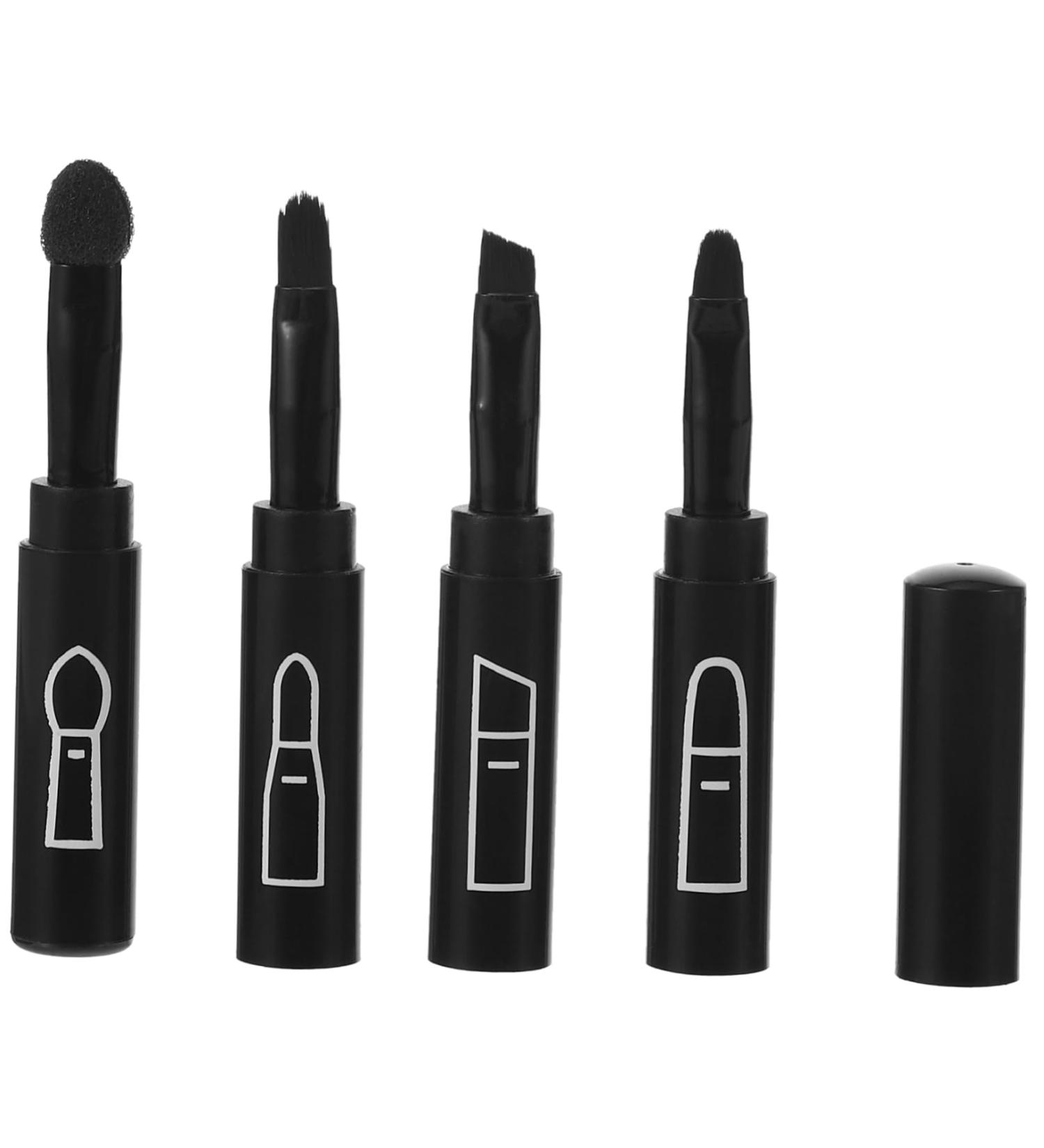 Angoily 4 1 4 in 1 Makeup Brush Womens for Makeup Brush Fake Scalp Travel Kits for Women Eyebrow Spoolie Brush Women s Suits Lipstick Lip Applicator Portable Plastic Miss - Buy Online on GoSupps.com