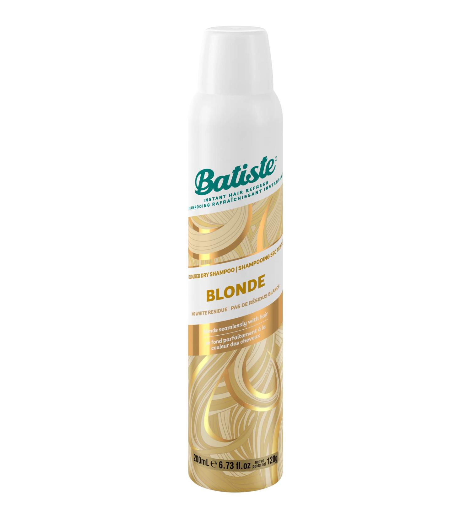 Batiste Brilliant Blonde Dry Shampoo 6.73 oz - Instant Hair Refresh - Buy Online on GoSupps.com