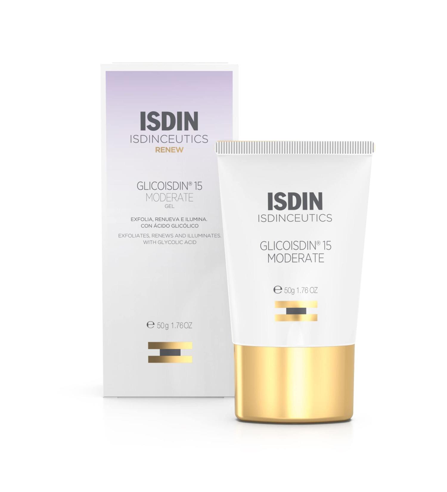 Glicoisdin 15 Moderate - Gel Exfoliant for Face with Glycolic Acid - 1.76 OZ - Buy Online on GoSupps.com