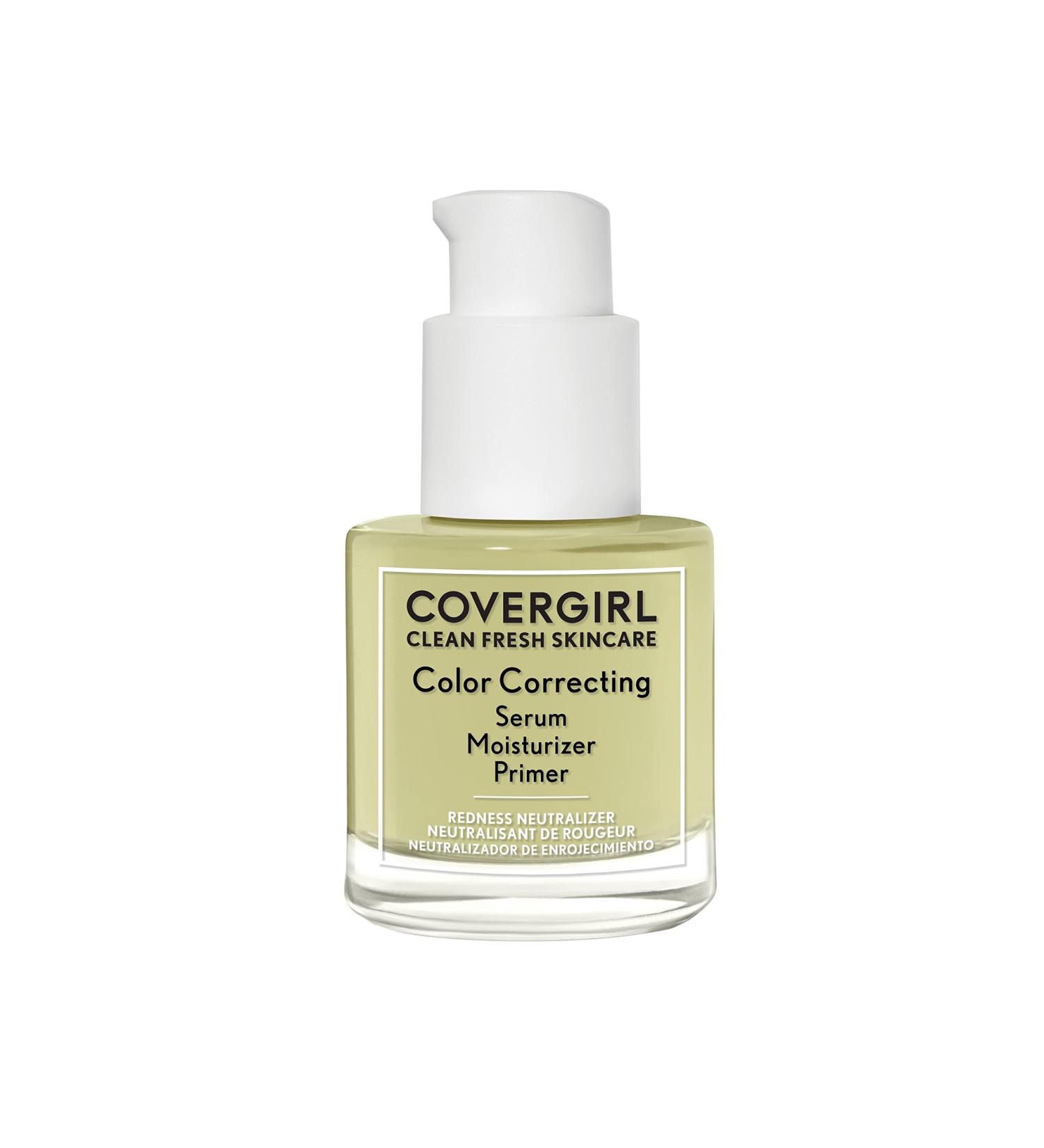 COVERGIRL Clean Fresh Vegan Color Correcting Serum Moisturizer Primer - Fair 30ml - Buy Online on GoSupps.com