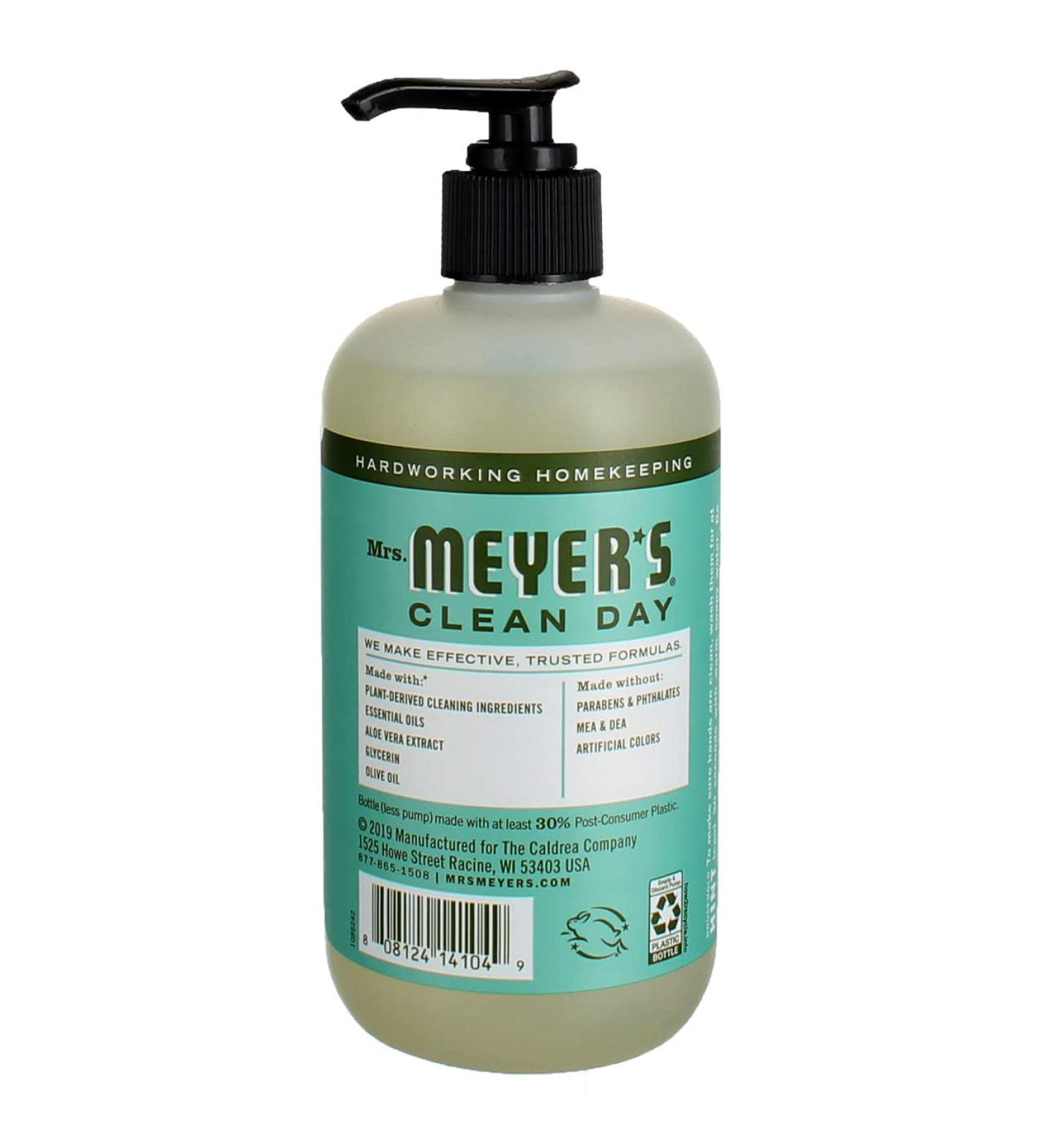 Mrs. Meyer's Hand Soap Liquid Basil 12.5oz - Natural & Eco-Friendly | Shop Internationally - Buy Online on GoSupps.com