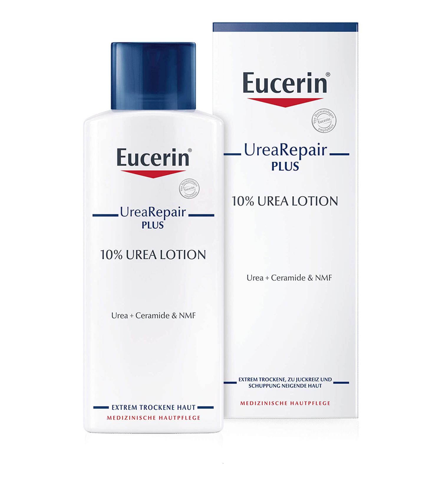 Eucerin UreaRepair Plus 10% Urea Lotion - 250 ml Perfume-Free | International Shipping Available - Buy Online on GoSupps.com