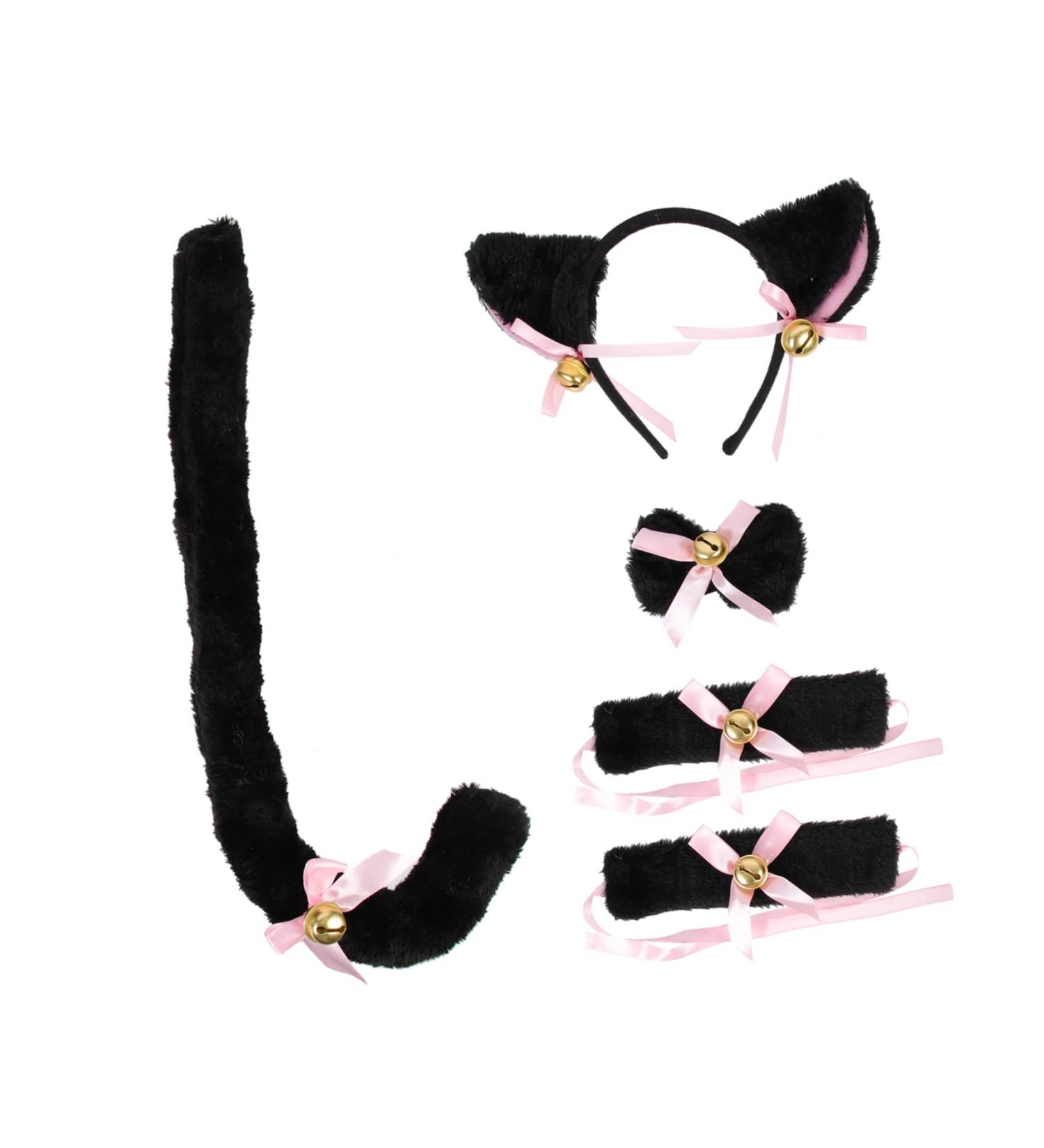 PLAFOPE 1 Set Cat Ears Headband Animals Ear Headband Animals Tail Prop Animal Cosplay Accessories Festival Tail Decor Costume Party Prop Party Decors Dress up Costume Animal Ear Hairband - Buy Online on GoSupps.com
