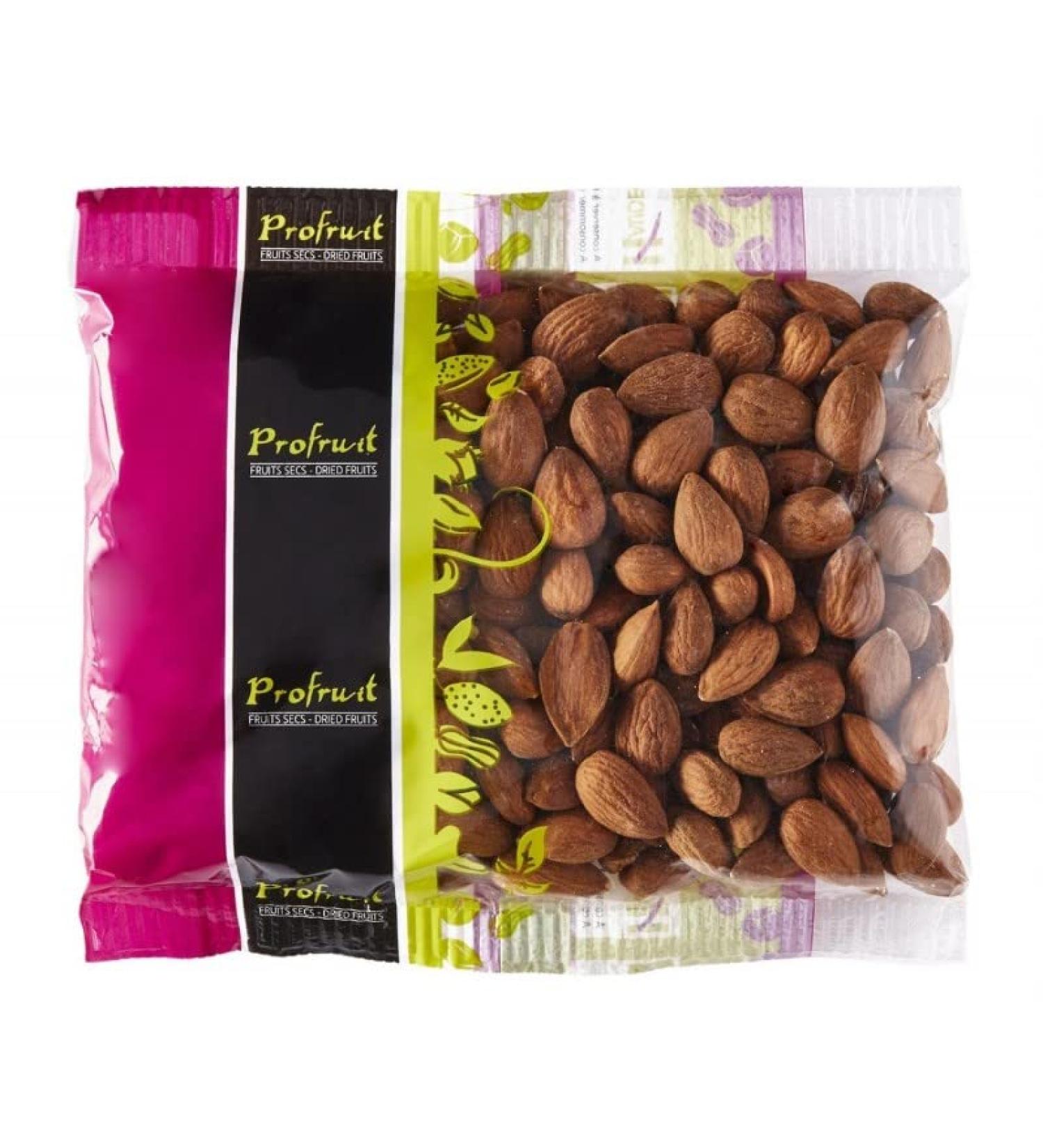 PROFRUIT - Raw Shelled Almonds 250G - Pack of 3 - Free Shipping - Buy Online on GoSupps.com