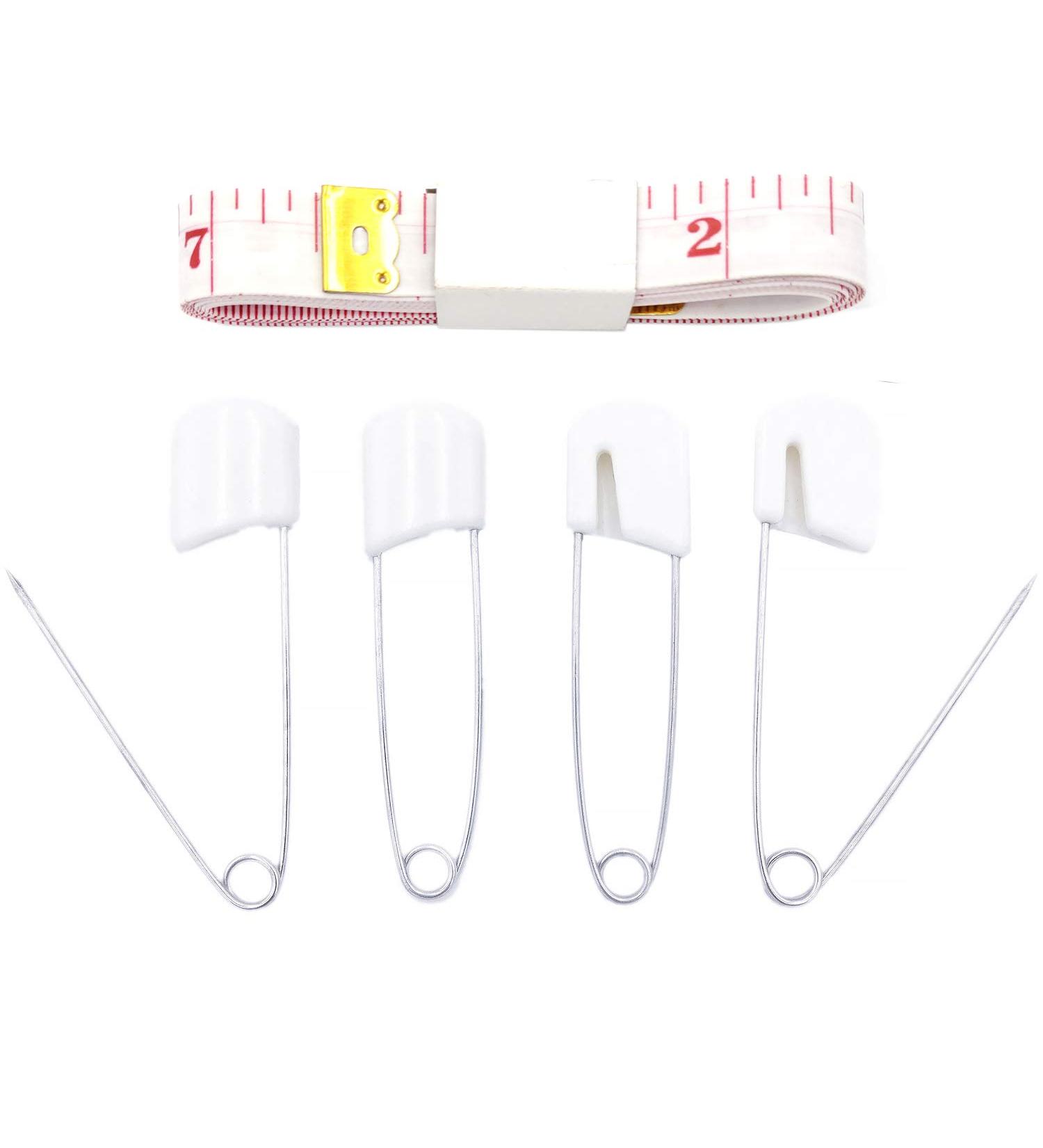 50 Pack White Diaper Pins for Cloth Nappies by Firefly - Buy Online on GoSupps.com