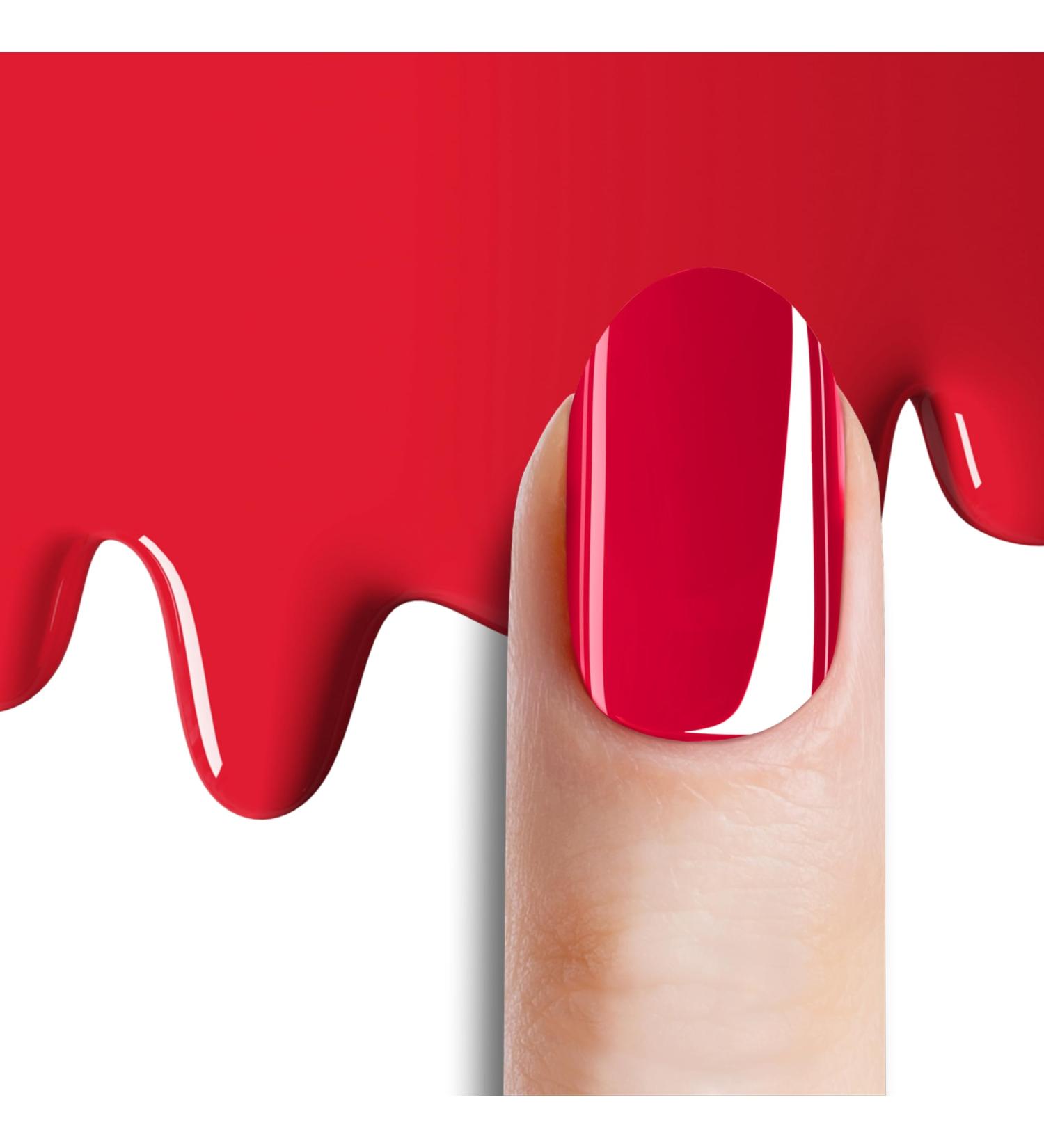 Bot 20x UV Gel Nail Foil - Self-Adhesive Summer Red Lasts Up to 3 Weeks Dermatest 'Very Good' | All-in-One Nail Foils for Easy Application - Buy Online on GoSupps.com