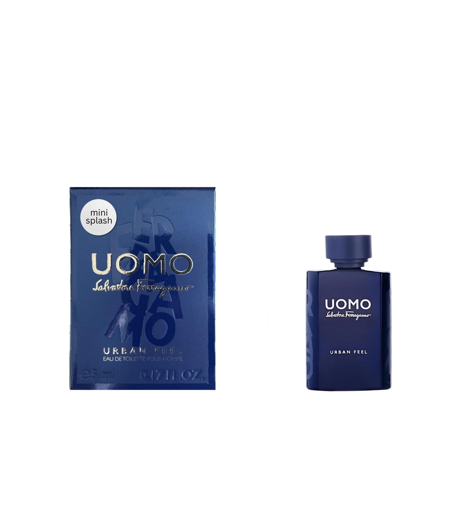 Salvatore Ferragamo Uomo Urban Feel Mini Perfume for Men by Salvatore Ferragamo 0.17 oz 0.17 Fl Oz (Pack of 1) - Buy Online on GoSupps.com