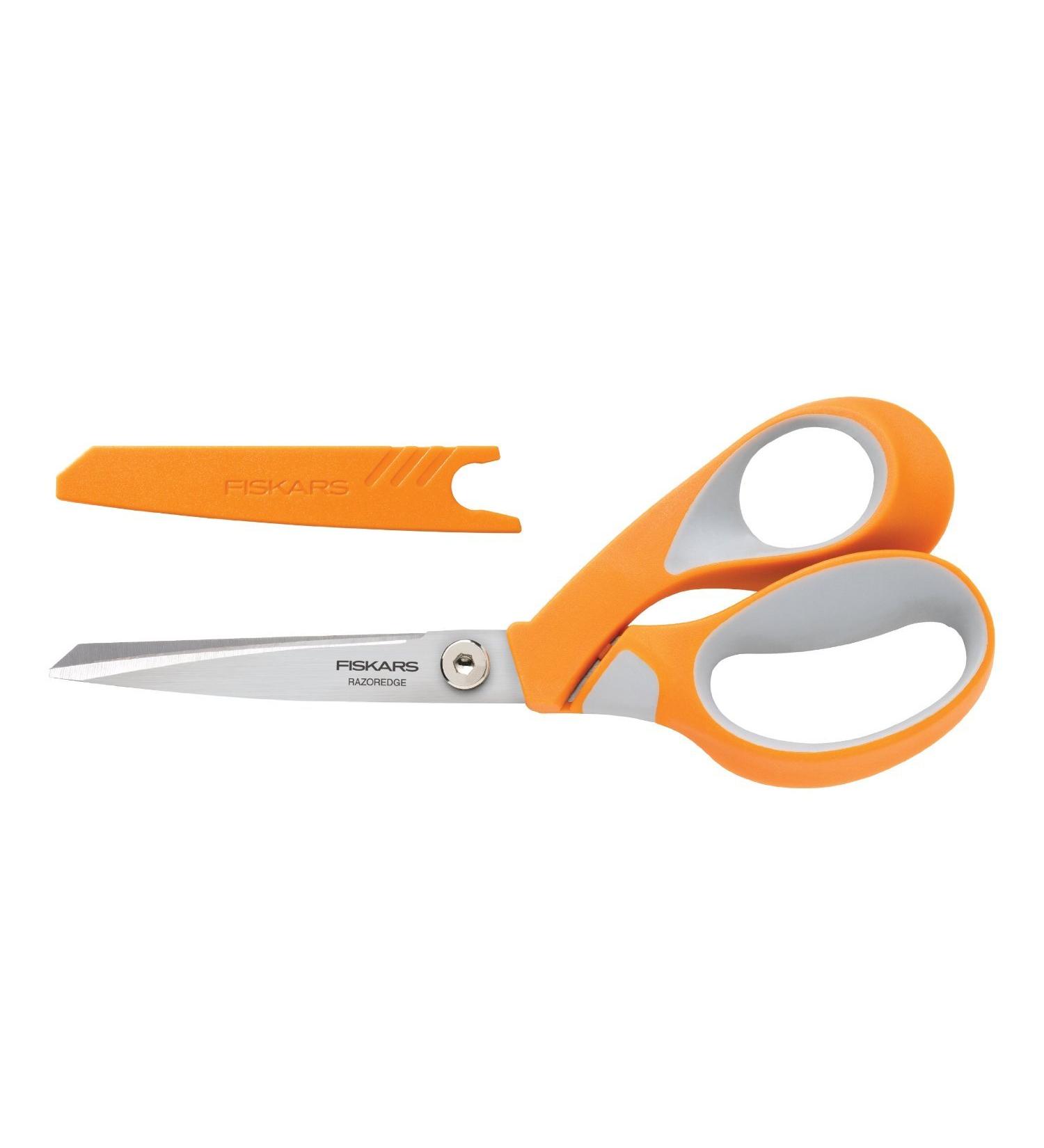 Fiskars Crafts 8185 RazorEdge Softgrip Fabric Shears 8-Inch - Precision Cutting Tool - Buy Online on GoSupps.com