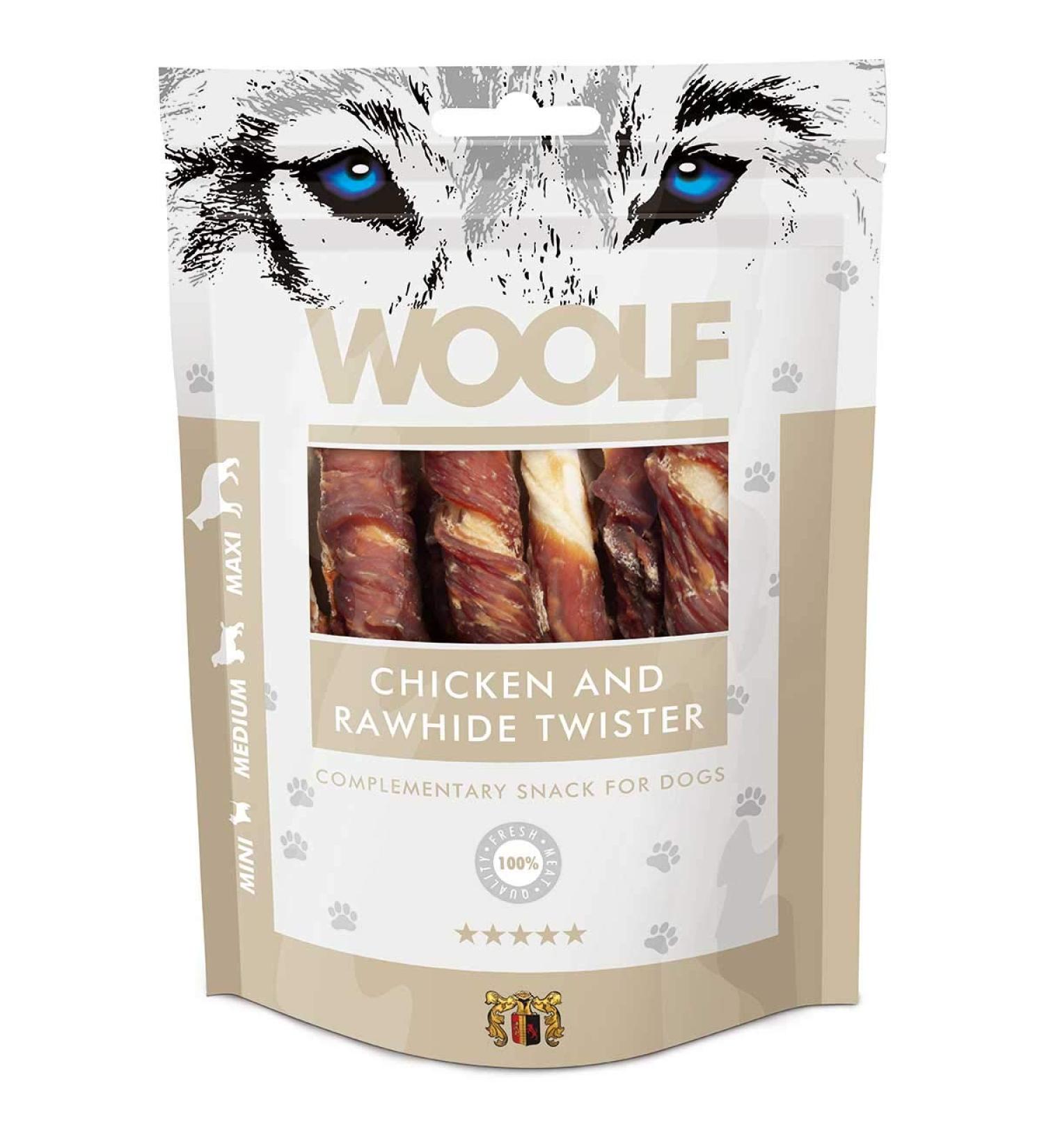 Woolf Chicken Roll Snack for Dogs 100% Natural 100 g (Pack of 1)