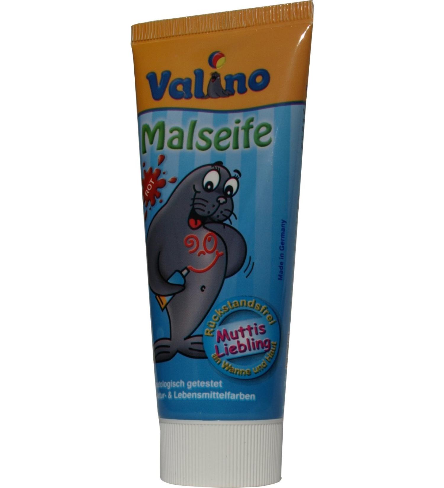 Valino paint soap red 70g