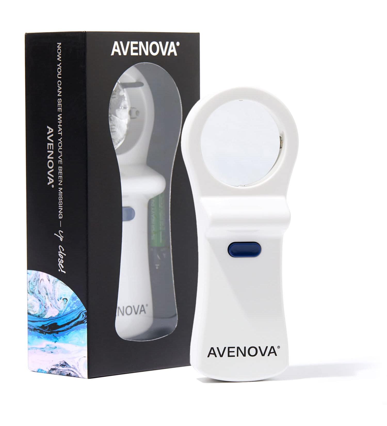 i-Chek by Avenova: Illuminated Magnifying Eyelid & Eyelash Mirror for Blepharitis, Chalazion, Styes, Dry Eyes, Contact Lenses, Lash Extensions - Buy Online on GoSupps.com