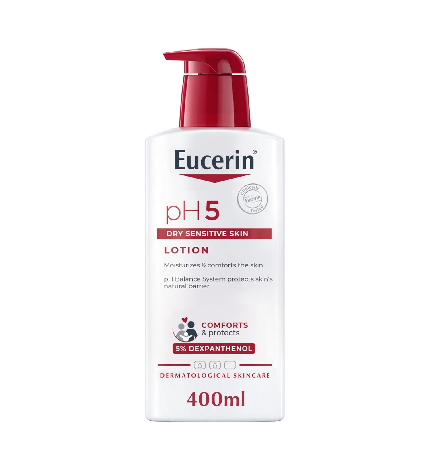 EUCERIN pH5 Body Milk Sensitive Skin - 400 ml - Buy Online on GoSupps.com