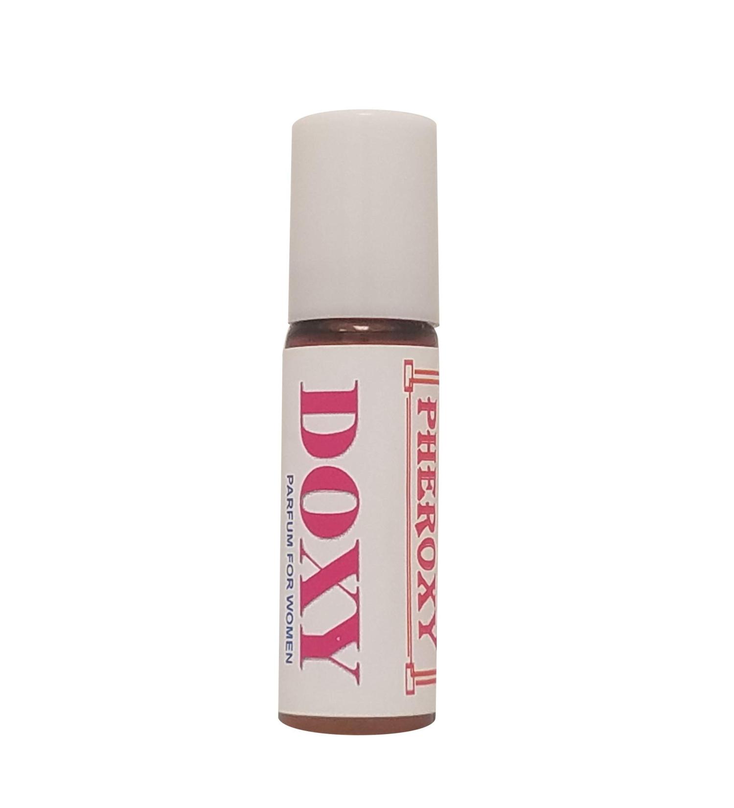 Doxy Perfume for Women. A Seductive Plant Based Pheromone Infused Fragrance Designed to Inconspicuously Attract Men 7ml Glass Roller Bottle.