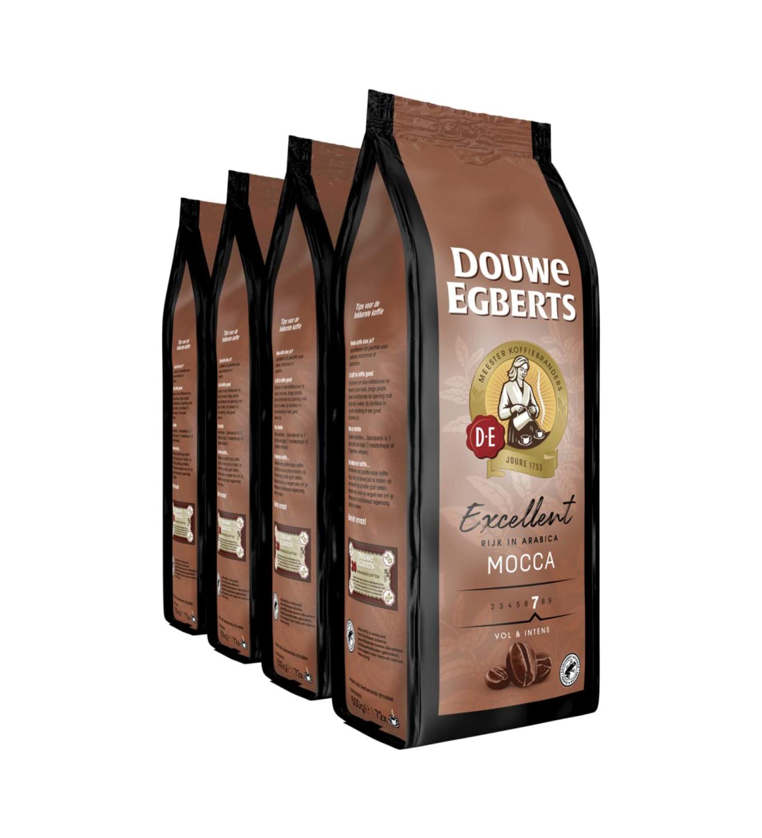 Douwe Egberts - Mocca Aroma Variations Beans - 4x 500g - Buy Online on GoSupps.com