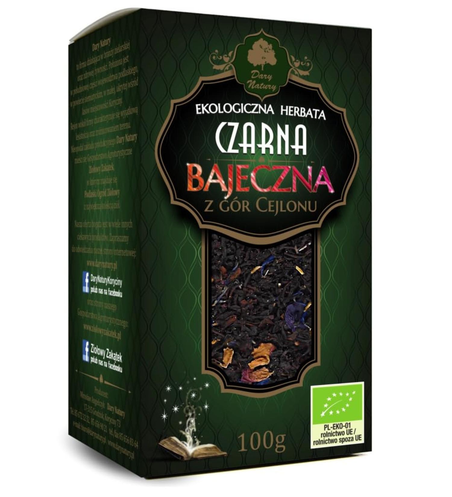 TH NOIR "FABULEUX" BIO 100 g - DARY NATURY