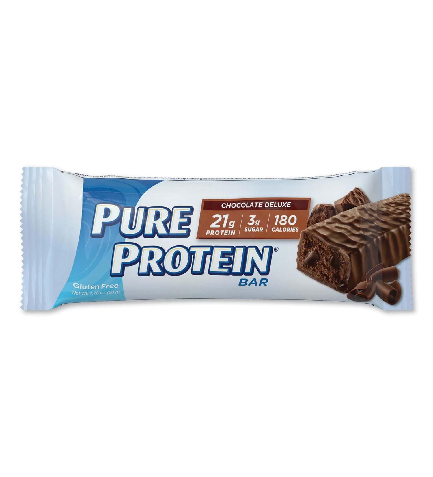 Pure Protein Chocolate Ca Size 6ct Pure Protein Chocolate Bar 1.76z
