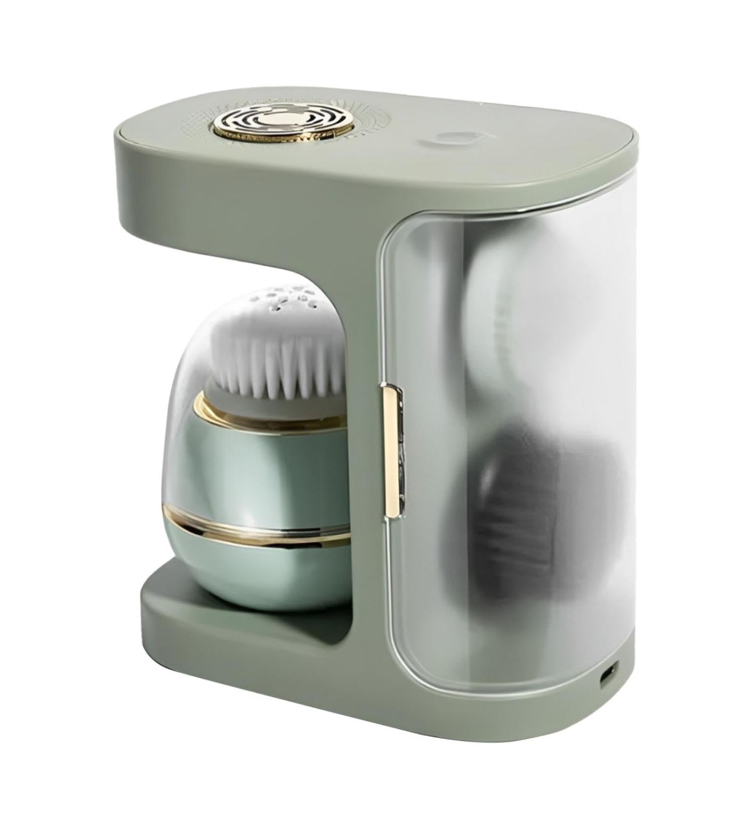 Electric Facial Cleansing Brush Beauty Products USB Charging Waterproof Exfoliating Brush with 3 Brush Head for Office Home - Buy Online on GoSupps.com