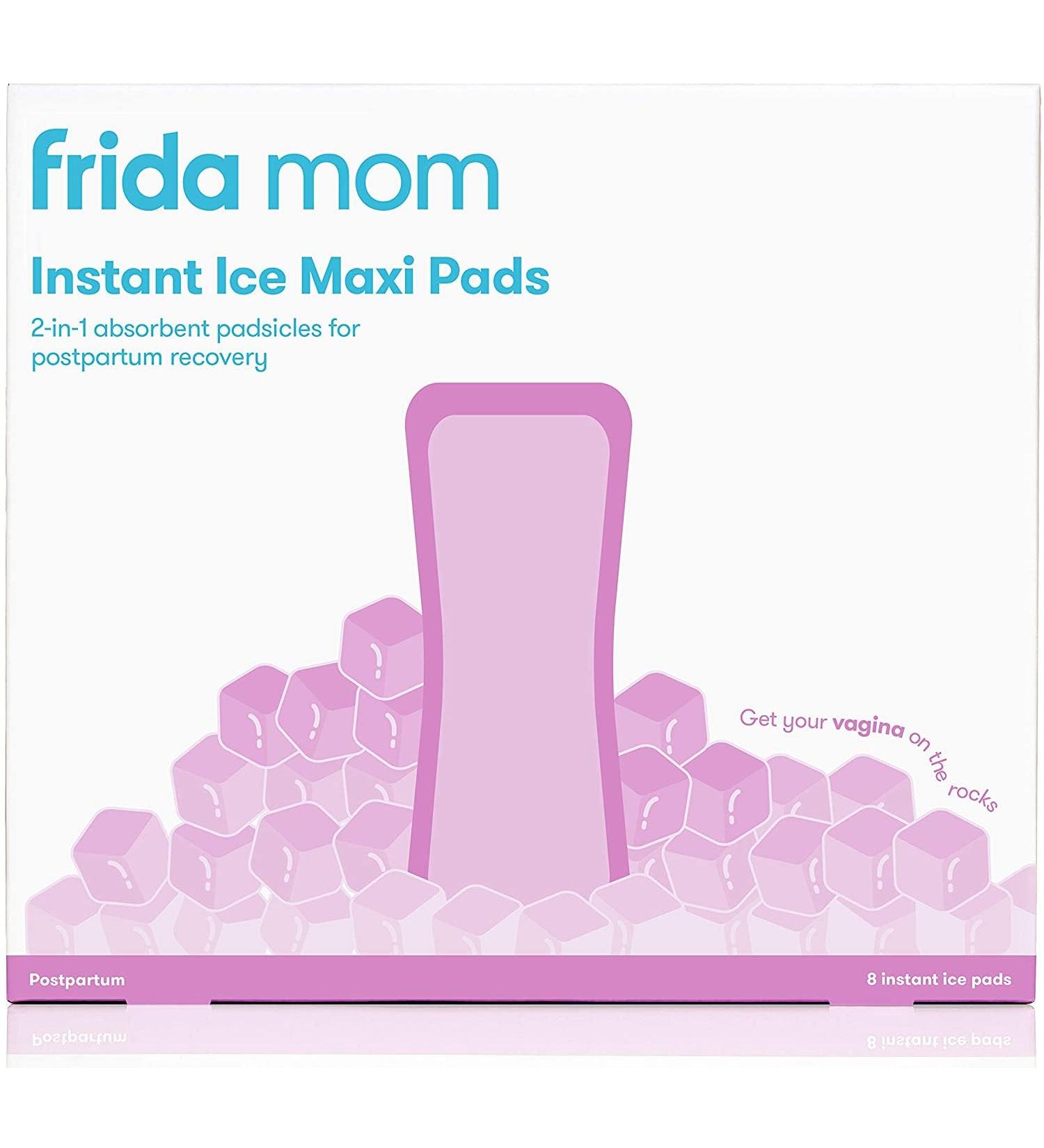 Frida Mom Rapid Relief Instant Ice Cold Pads - White | Soothing Postpartum Comfort | Shop Internationally - Buy Online on GoSupps.com