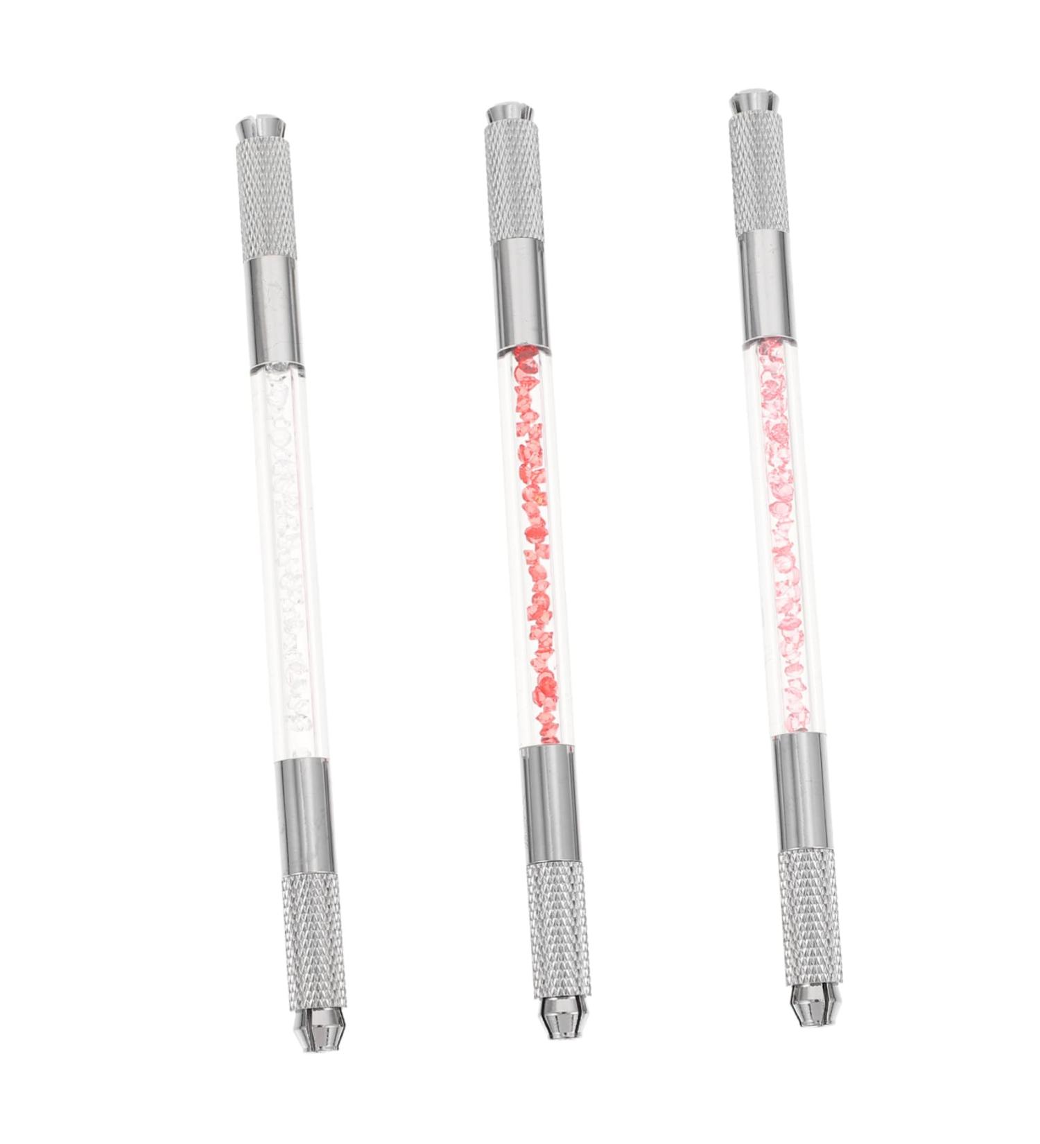 Angoily 9 Pcs Fruit Embroidery Pen Eyebrow Pen Makeup Supplies Manual Eyebrow Pen Miss Embroidered 1 count (Pack of 1) Assorted Colorx3pcs - Buy Online on GoSupps.com