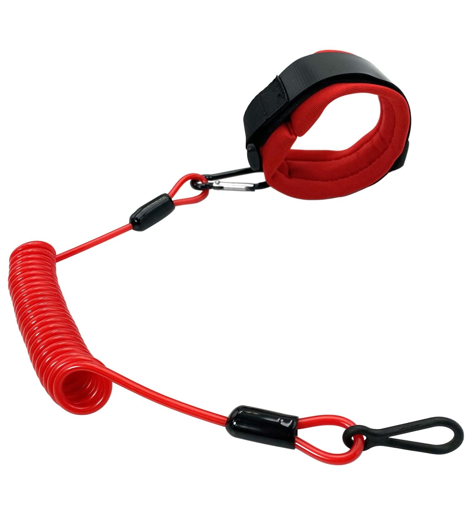 Boat Engine Kill Switch Lanyard Replacement for Mercury Mercruiser Outboard Motor - 60 Inch Long with Wrist Strap - Buy Online on GoSupps.com