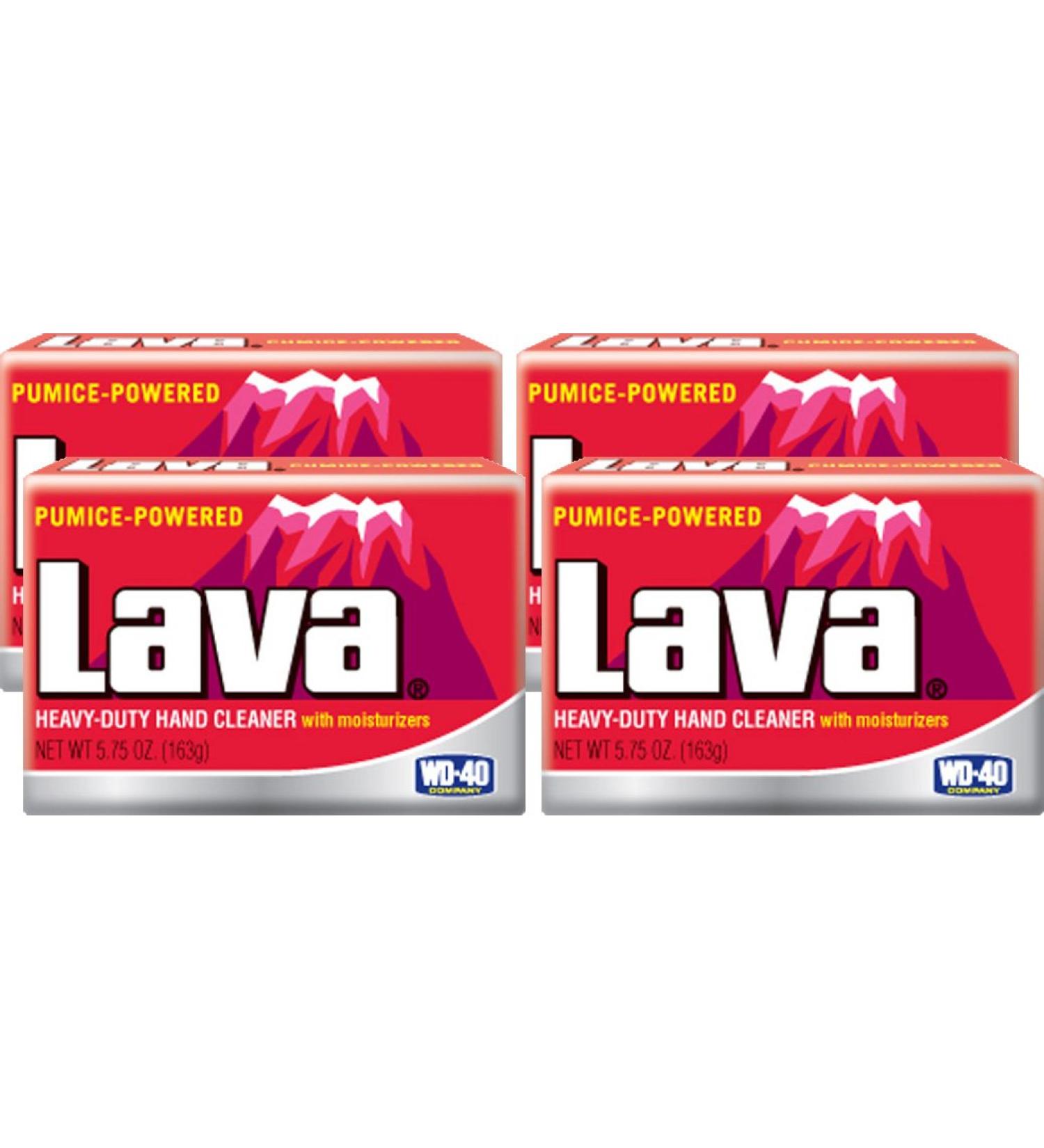 Lava 10185 Heavy-Duty Hand Cleaner with Moisturizers 5.75 oz. (Pack of 4)