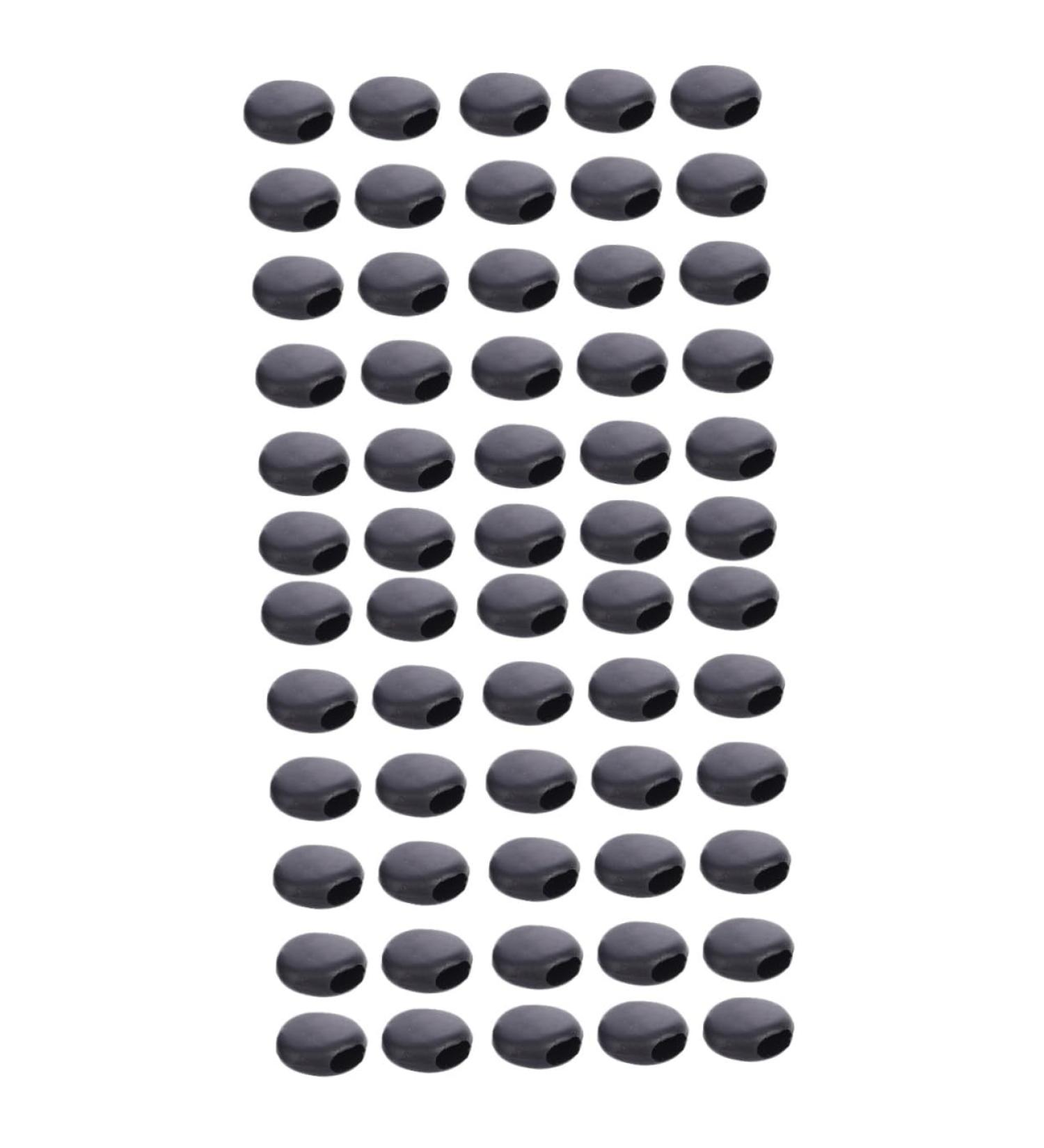 Buy Beaupretty 1000 Pieces Elastic Plastic Buckle - Round Cutting Buckle for Enhanced Elastic Interface | International Shipping Available - Buy Online on GoSupps.com