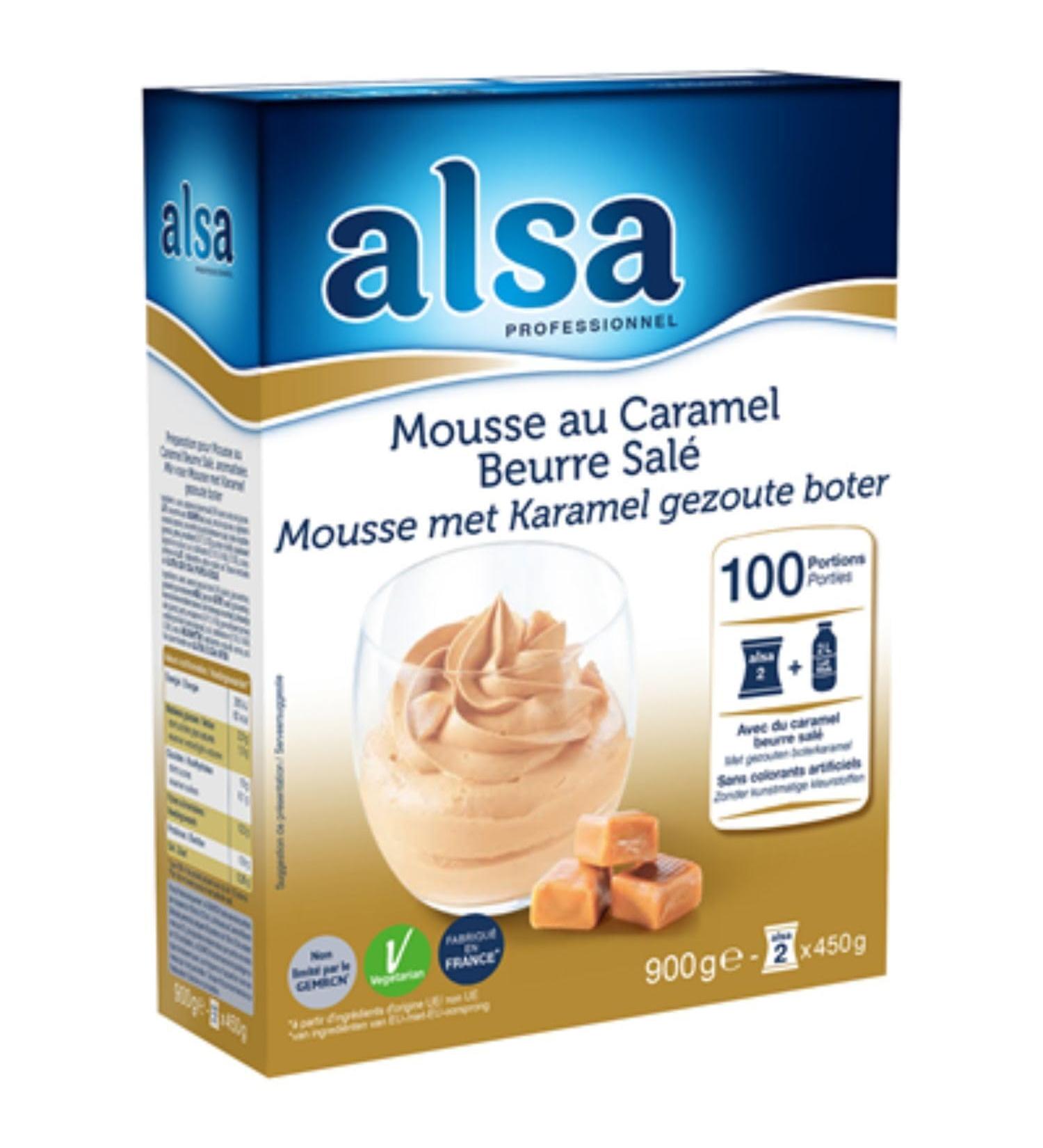 Alsa Salted Butter Caramel Mousse 900 g