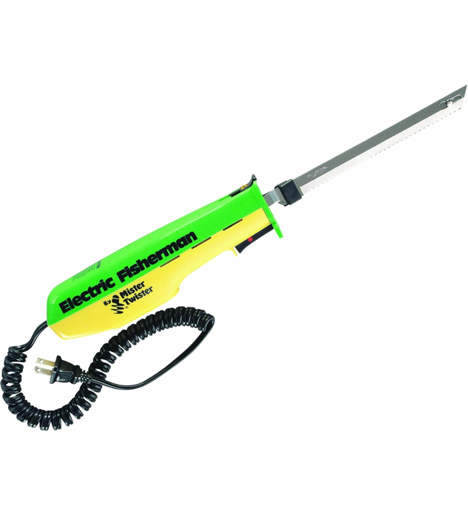 Mister Twister 120V Electric Knife (Green/Yellow)